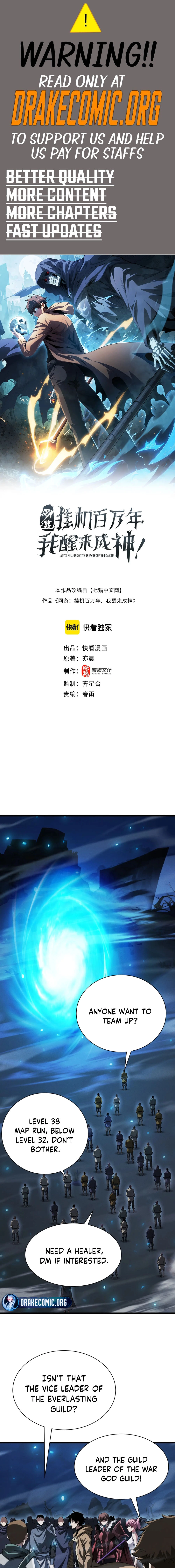 I Awoke as a God After Auto Battling For a Million Years Chapter 62 - page 1