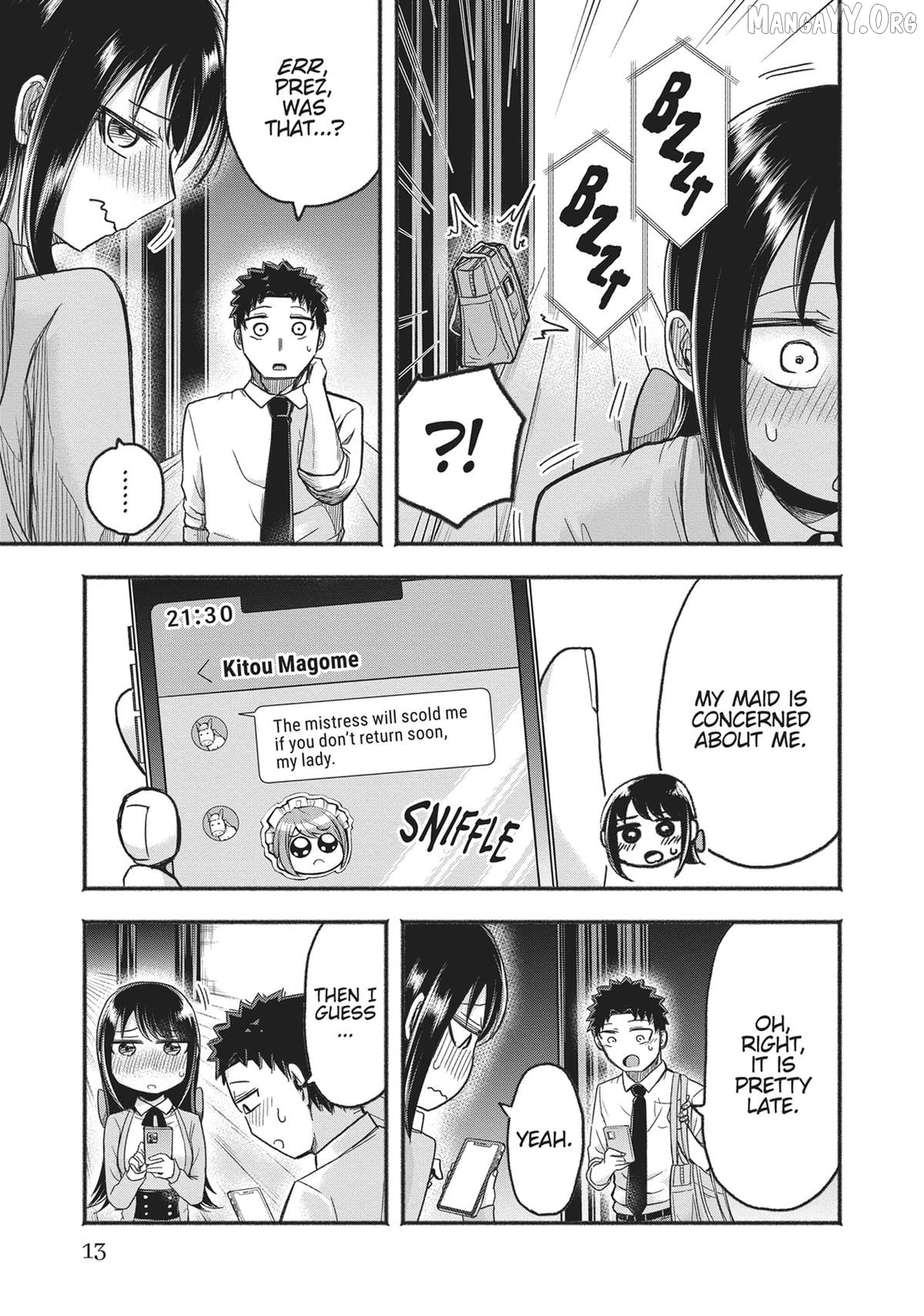 President Tamamori's Delusions Won't Stop! Chapter 10 - page 12