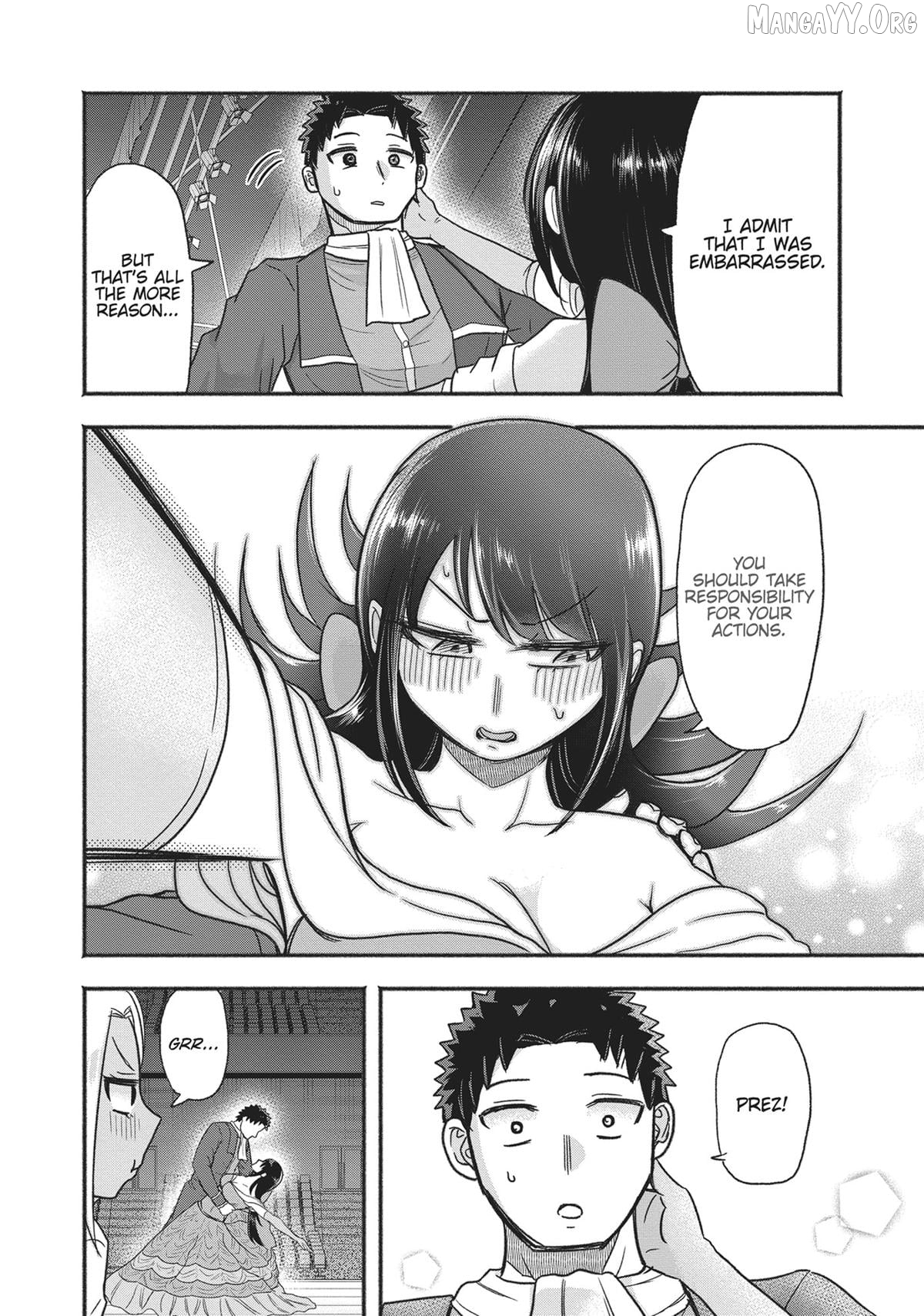 President Tamamori's Delusions Won't Stop! Chapter 3 - page 14