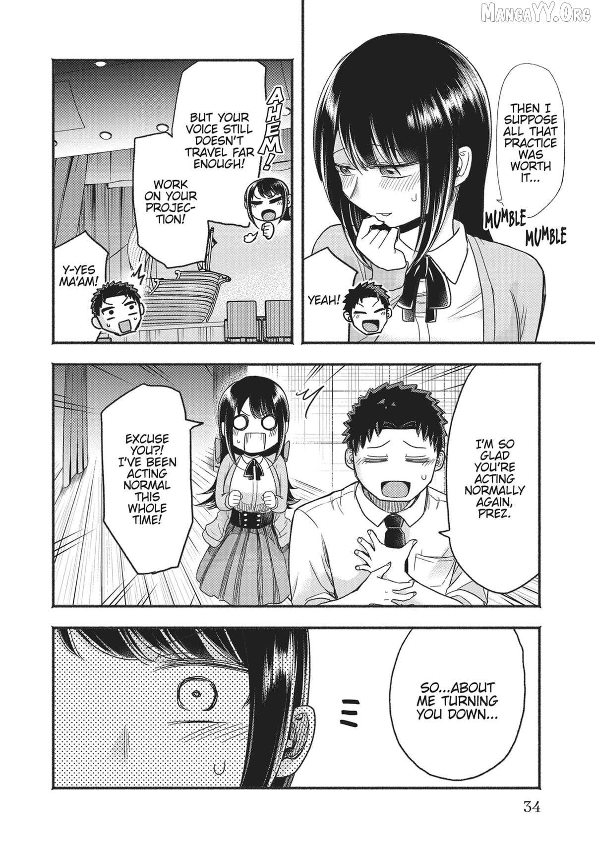 President Tamamori's Delusions Won't Stop! Chapter 11 - page 12