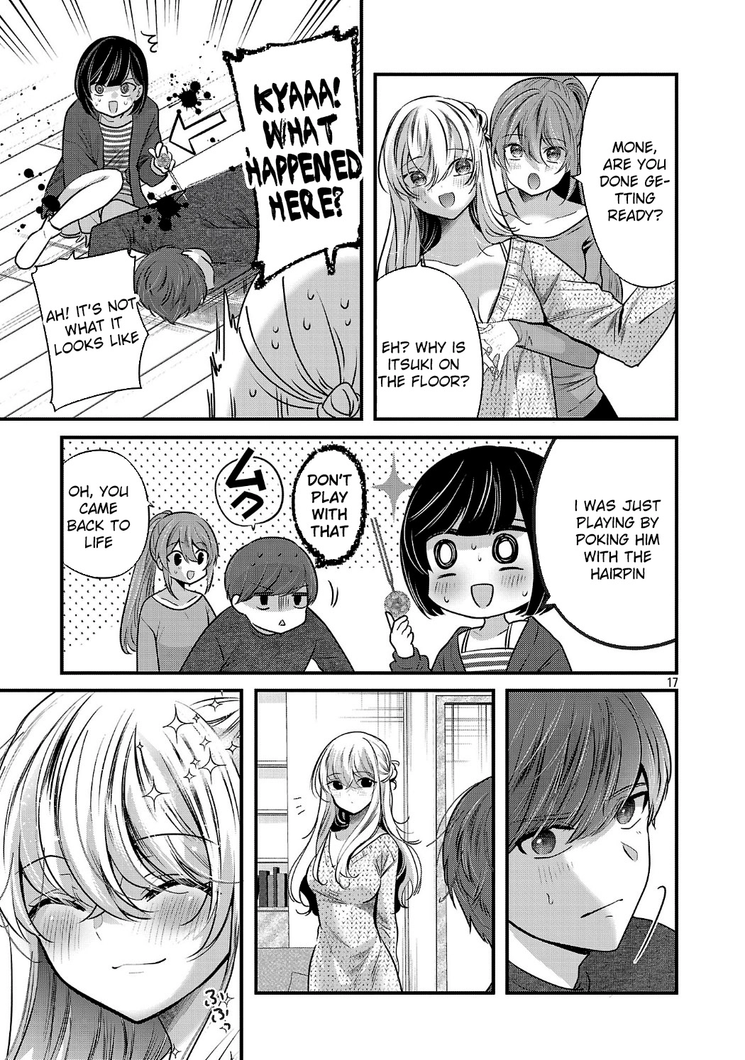 Kimi ni Koisuru Sanshimai Chapter 32 - page 17
