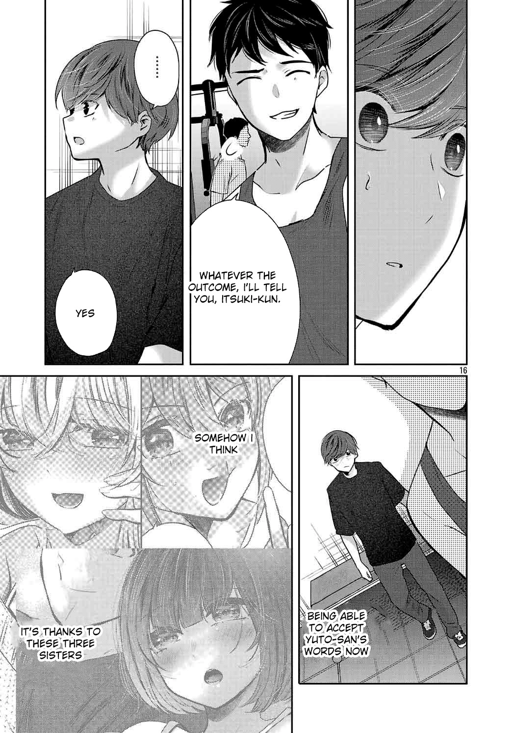 Kimi ni Koisuru Sanshimai Chapter 33 - page 16