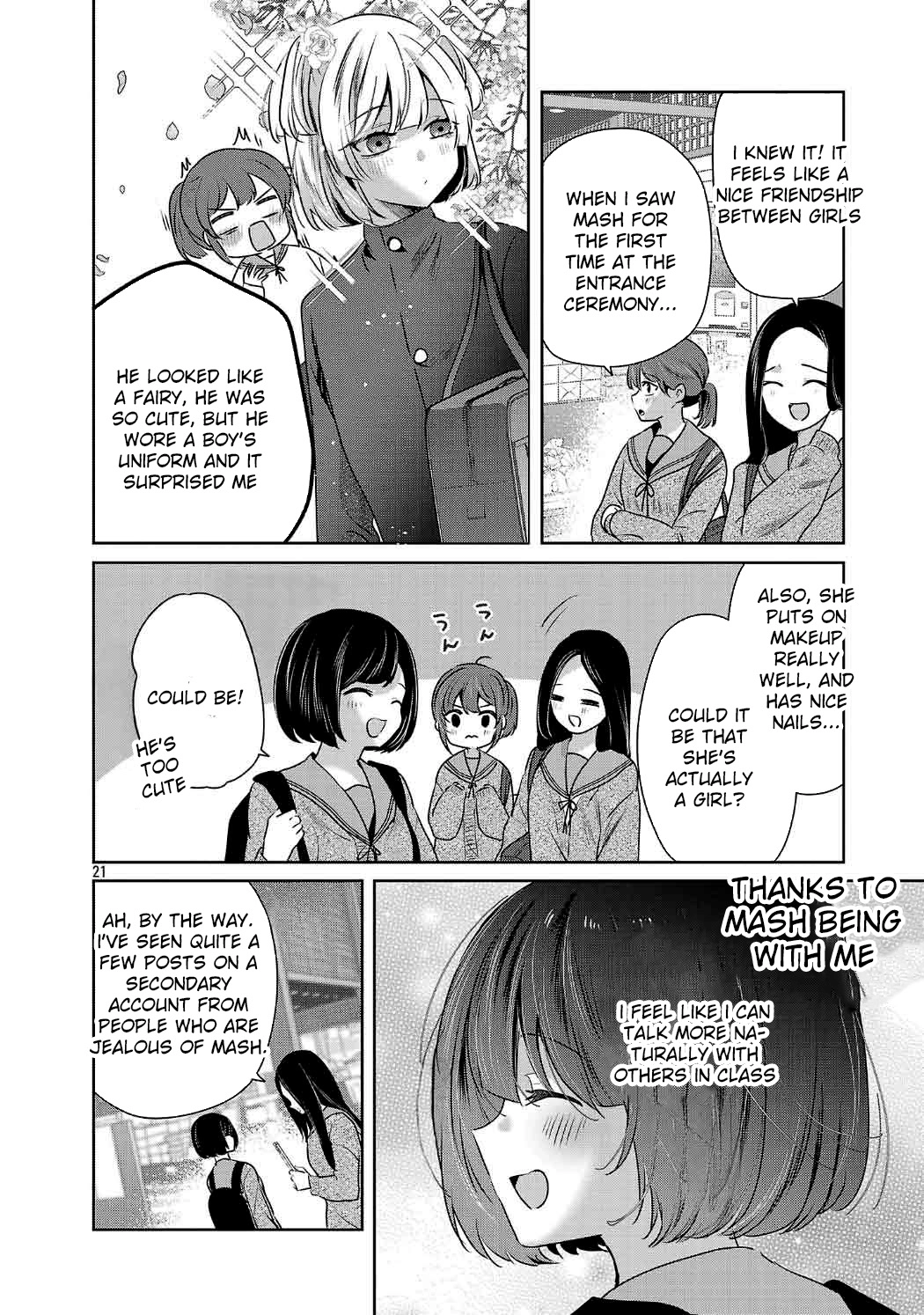 Kimi ni Koisuru Sanshimai Chapter 33 - page 21
