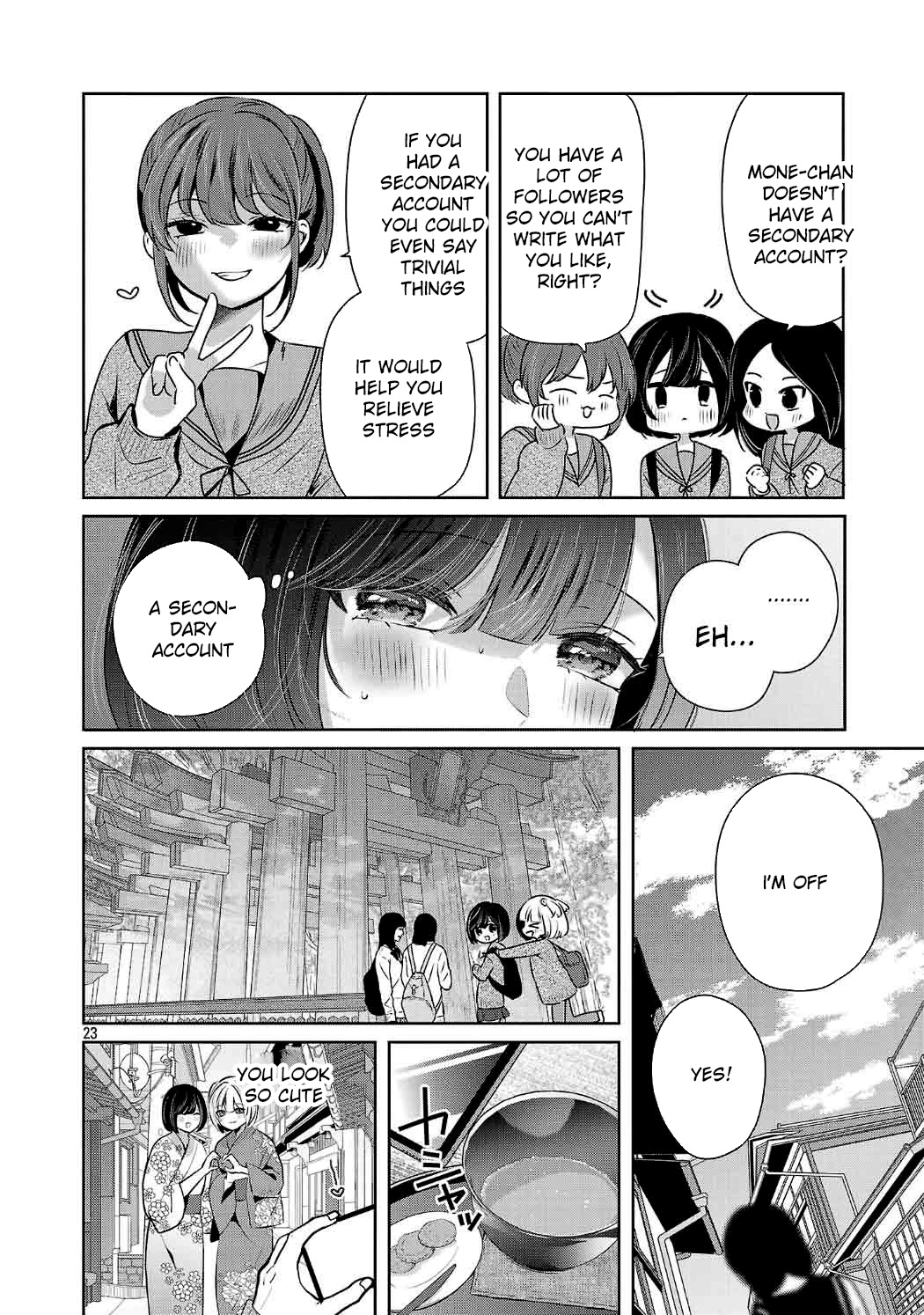 Kimi ni Koisuru Sanshimai Chapter 33 - page 23