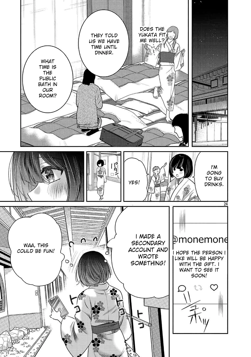 Kimi ni Koisuru Sanshimai Chapter 33 - page 24