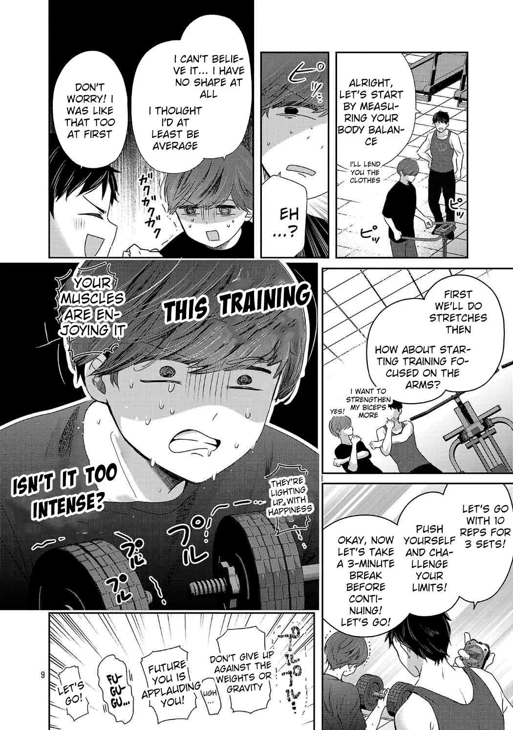 Kimi ni Koisuru Sanshimai Chapter 33 - page 9