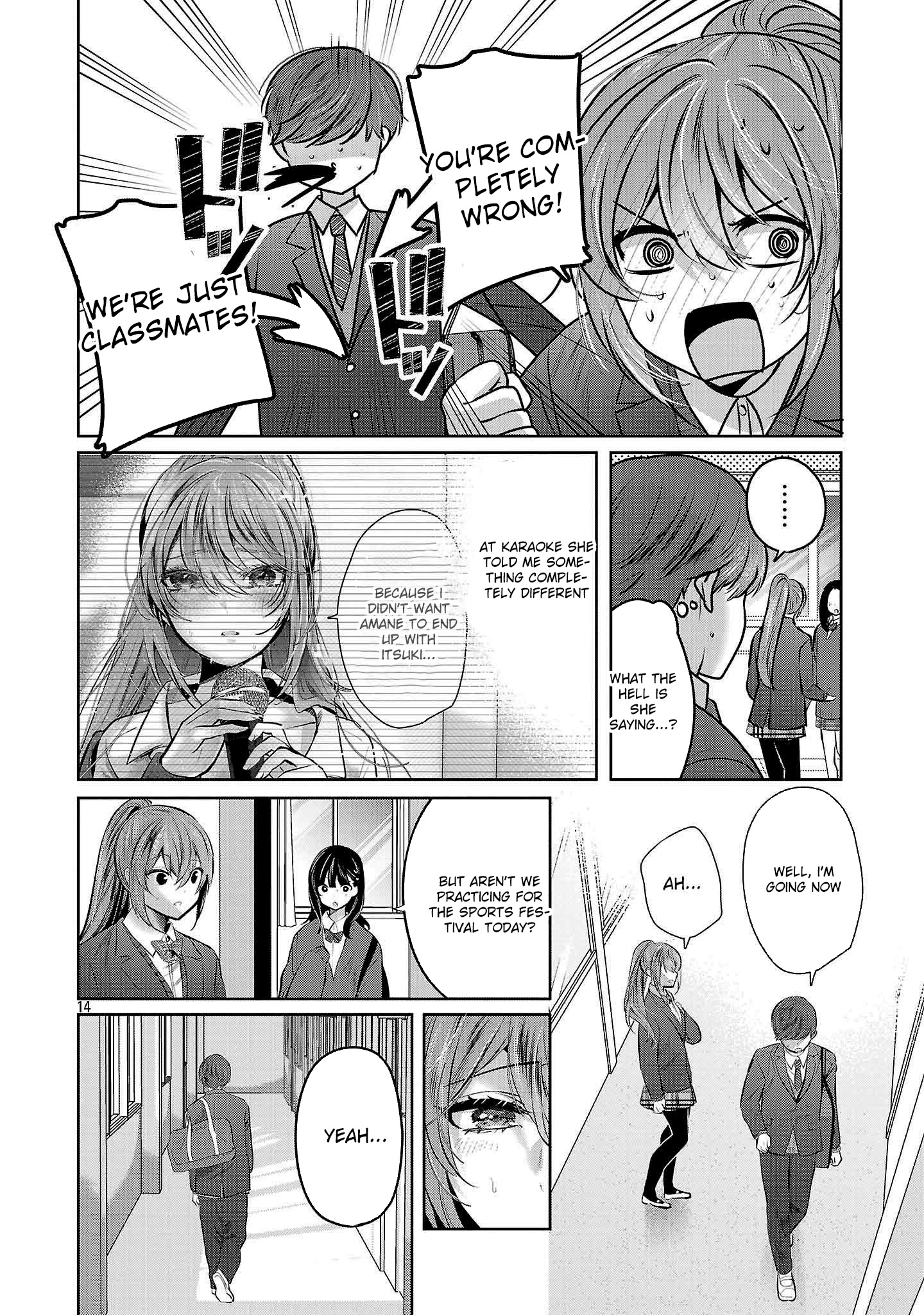 Kimi ni Koisuru Sanshimai Chapter 35 - page 15