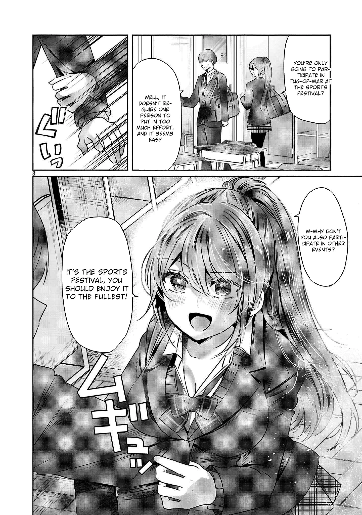 Kimi ni Koisuru Sanshimai Chapter 35 - page 9