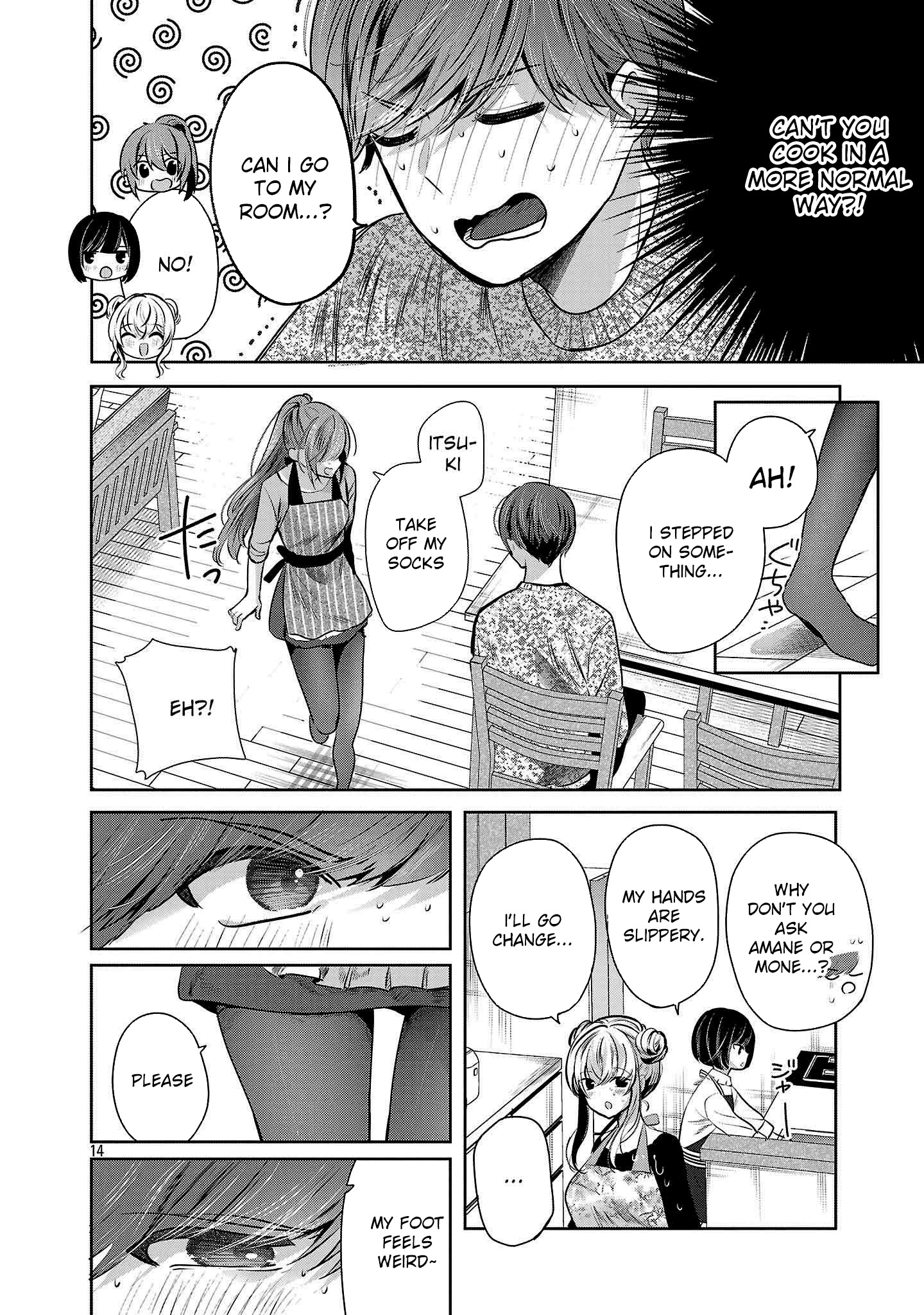Kimi ni Koisuru Sanshimai Chapter 36 - page 14