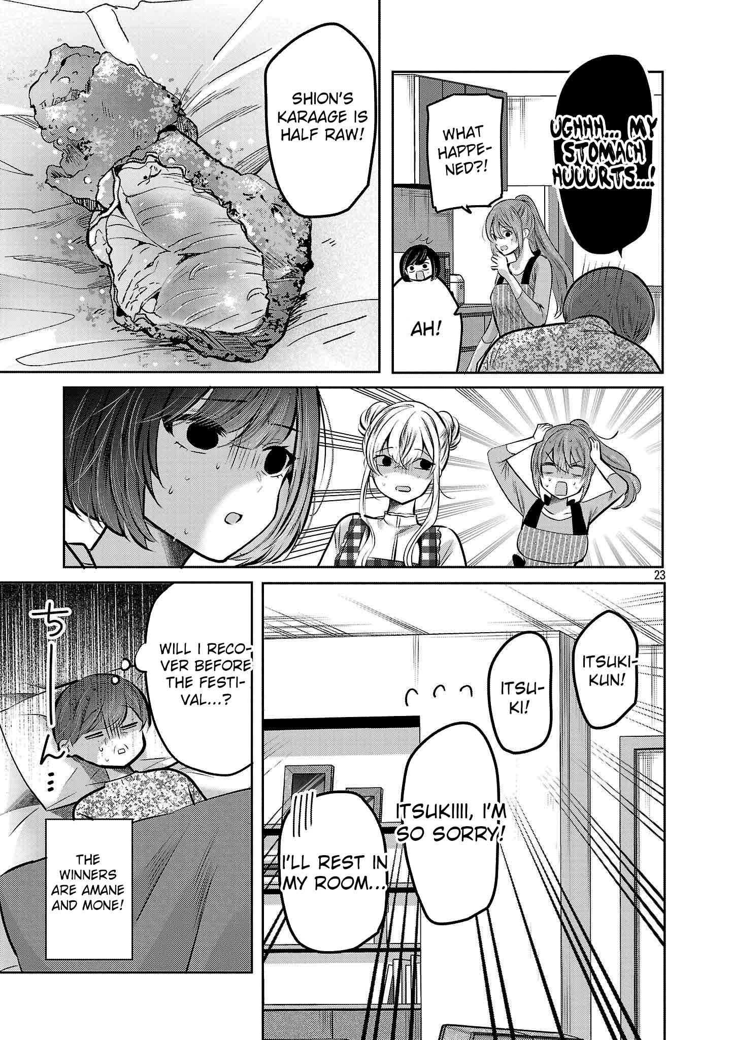 Kimi ni Koisuru Sanshimai Chapter 36 - page 22