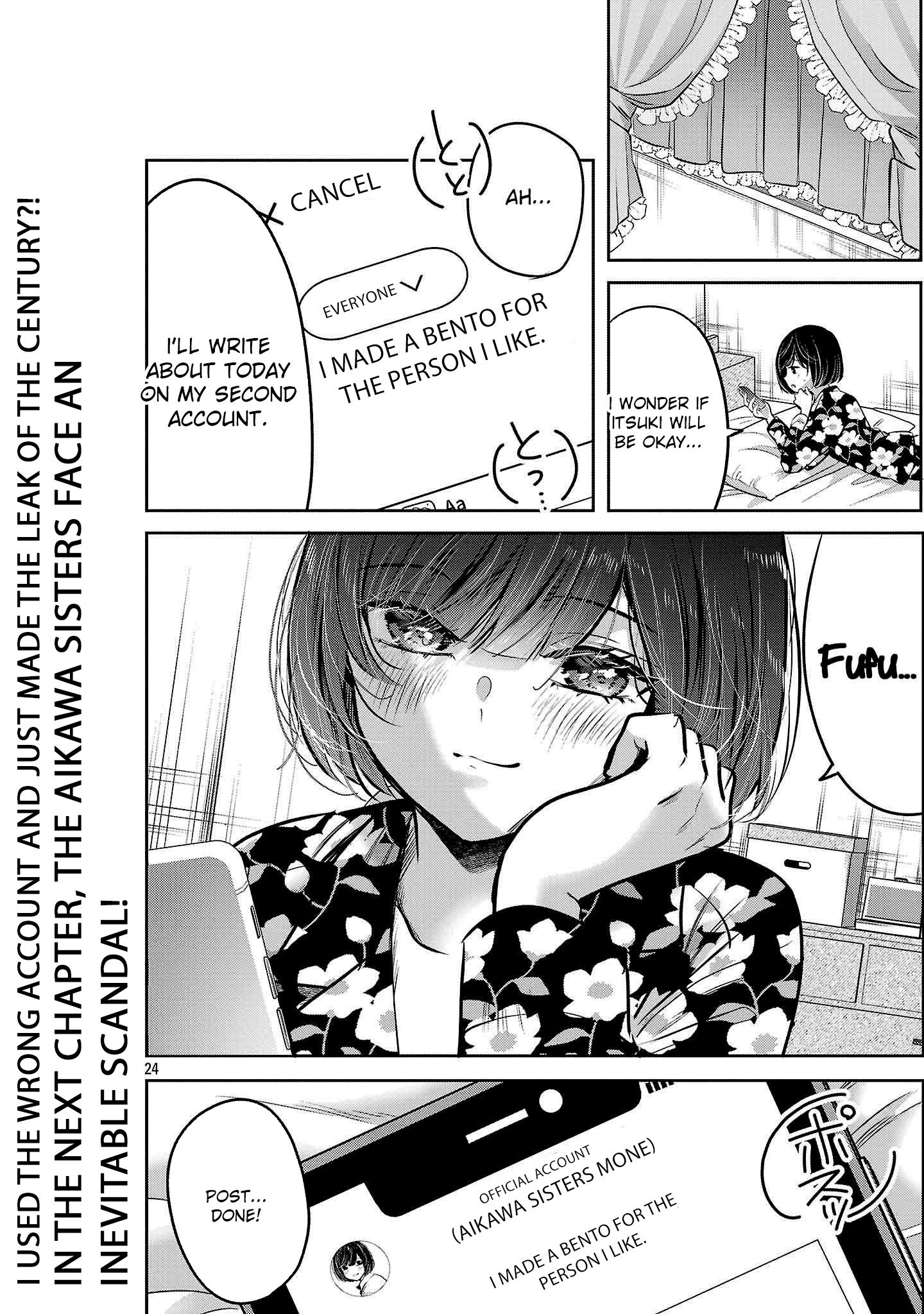 Kimi ni Koisuru Sanshimai Chapter 36 - page 23
