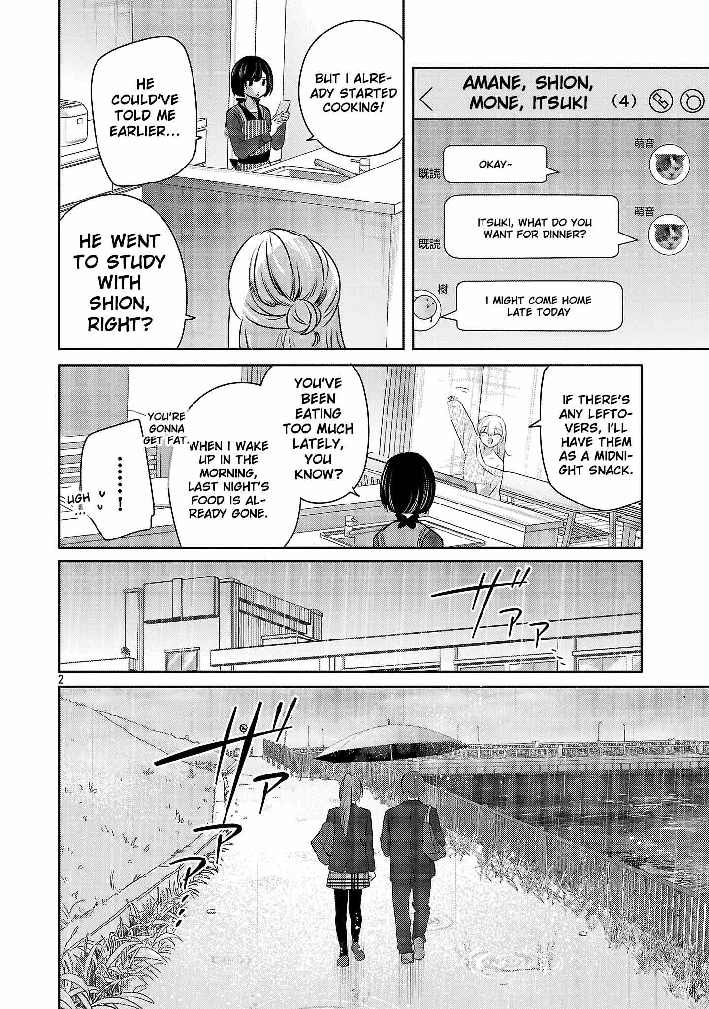 Kimi ni Koisuru Sanshimai Chapter 50 - page 4