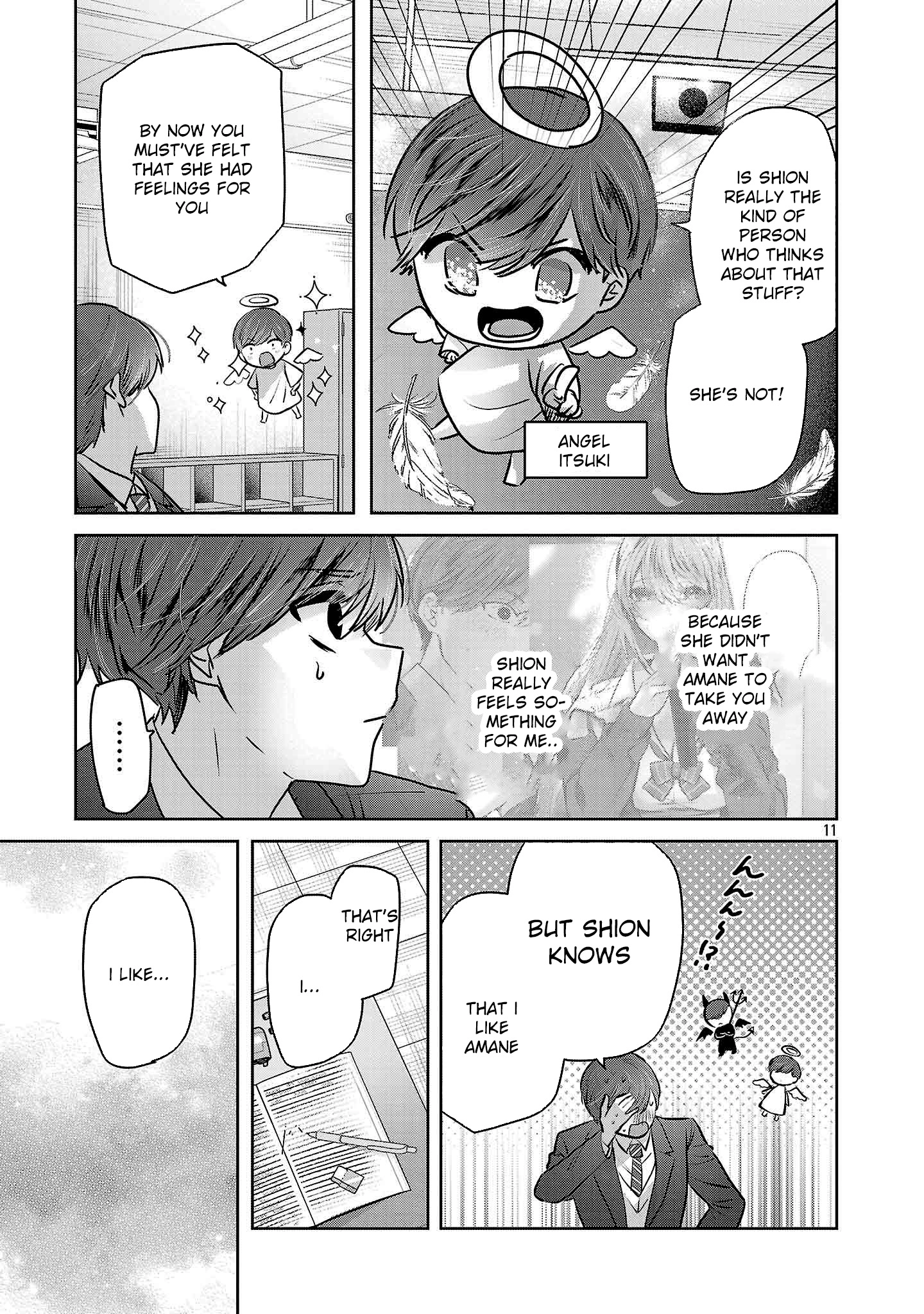 Kimi ni Koisuru Sanshimai Chapter 42 - page 12