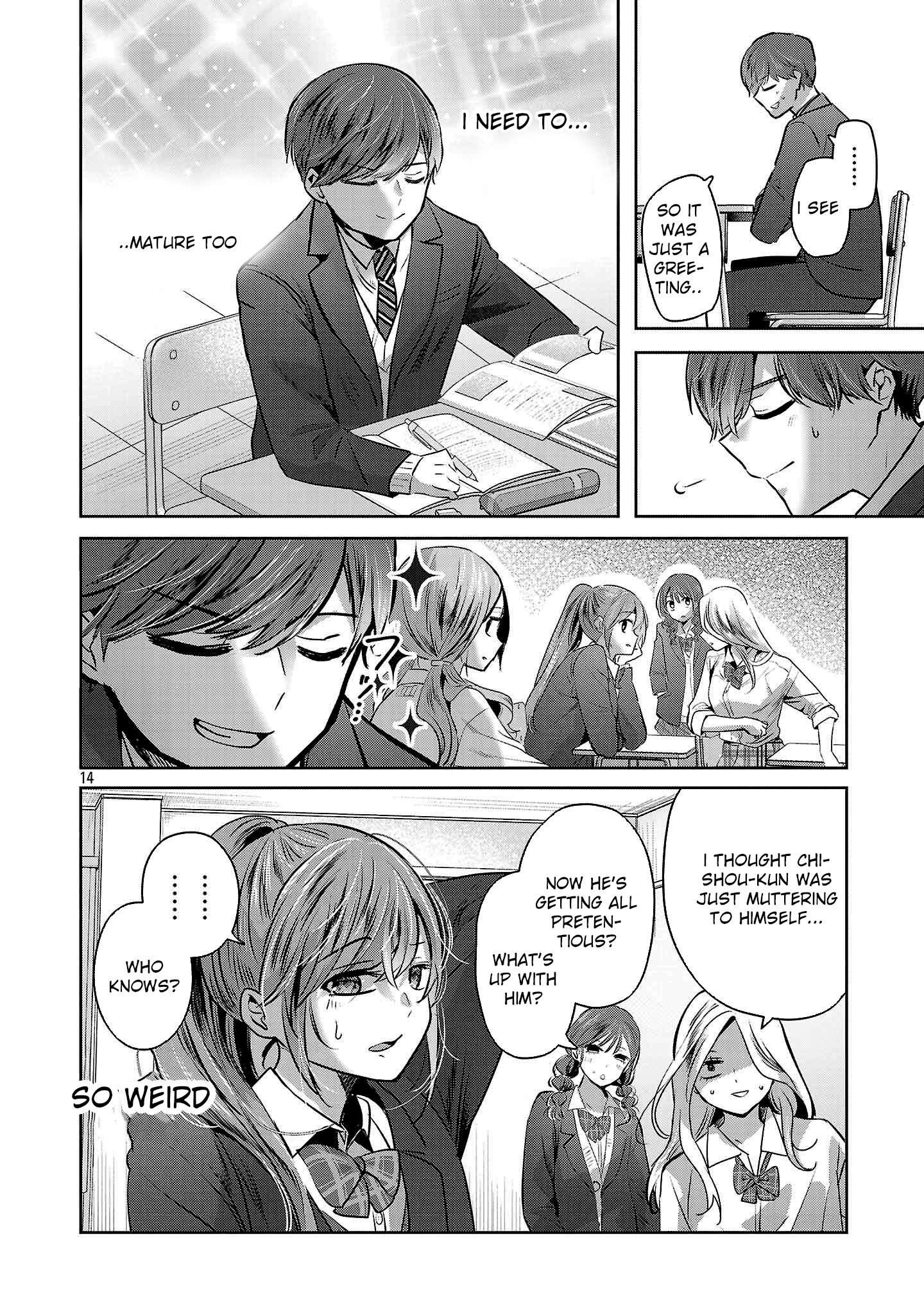 Kimi ni Koisuru Sanshimai Chapter 42 - page 15