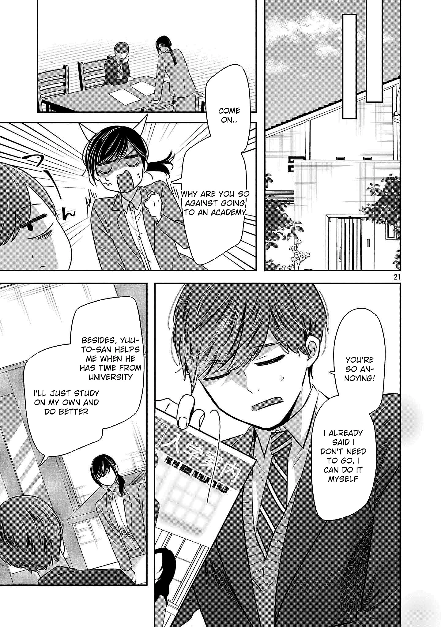 Kimi ni Koisuru Sanshimai Chapter 42 - page 22