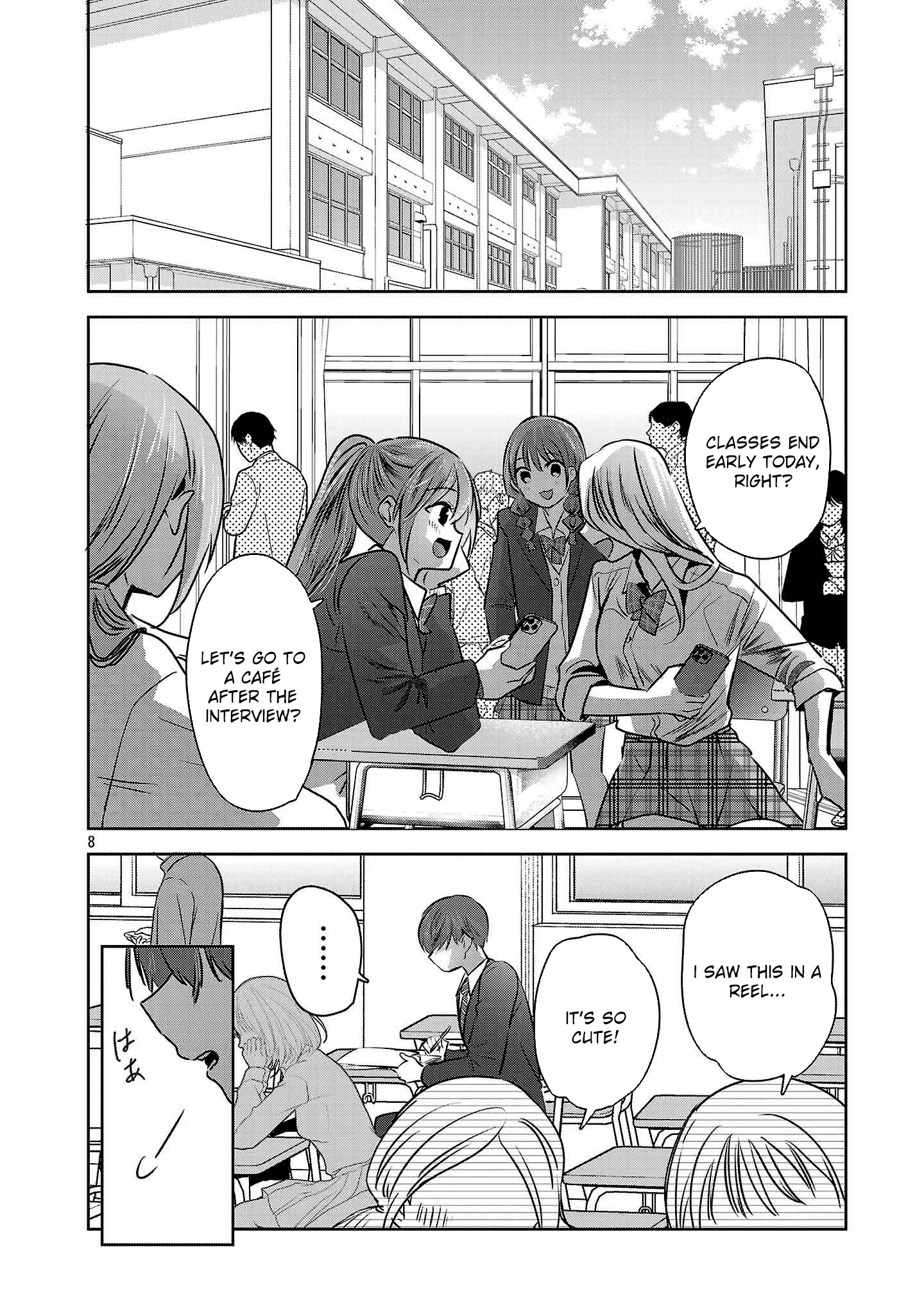 Kimi ni Koisuru Sanshimai Chapter 42 - page 9