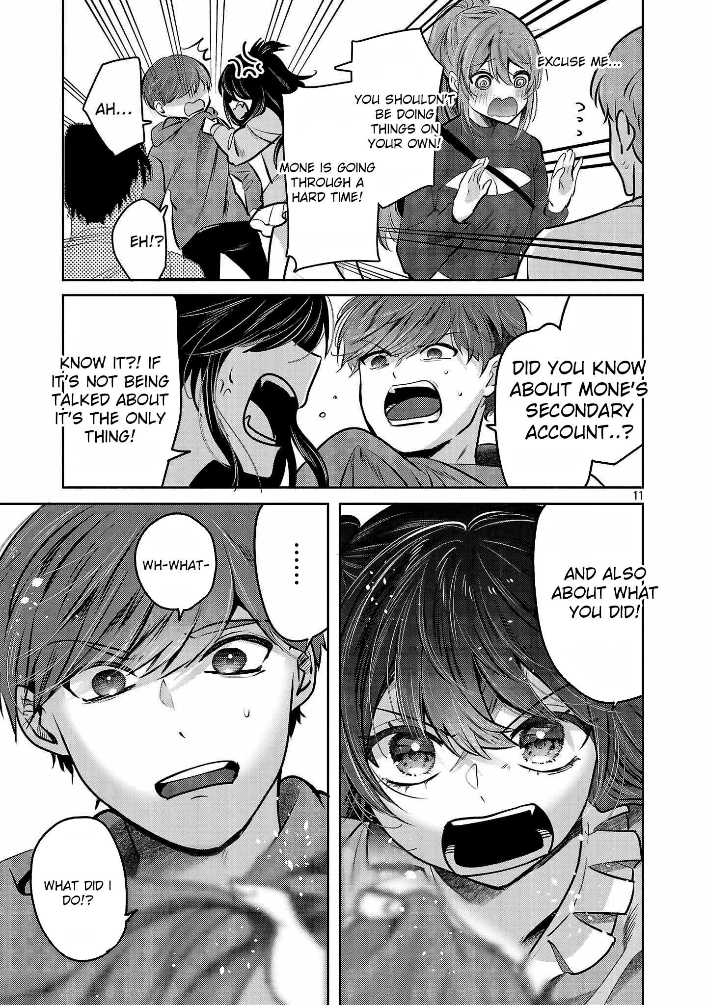 Kimi ni Koisuru Sanshimai Chapter 37 - page 12