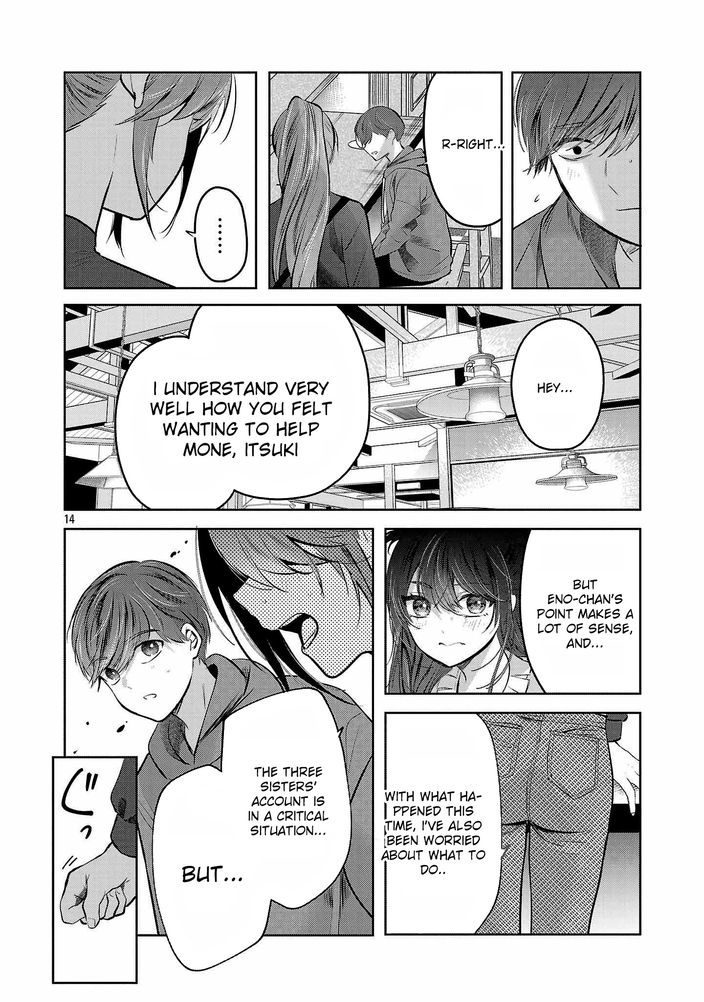 Kimi ni Koisuru Sanshimai Chapter 37 - page 15
