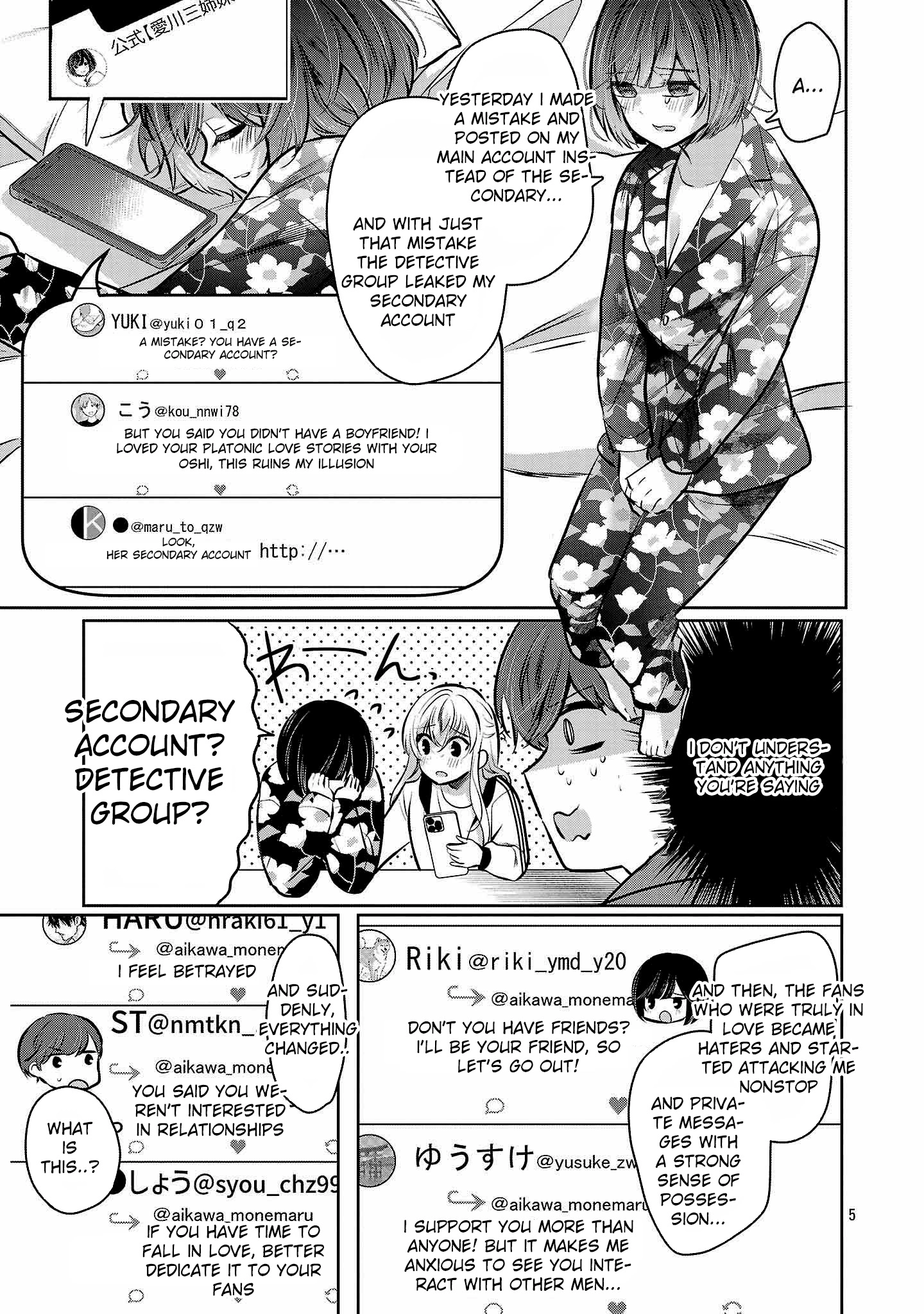 Kimi ni Koisuru Sanshimai Chapter 37 - page 6