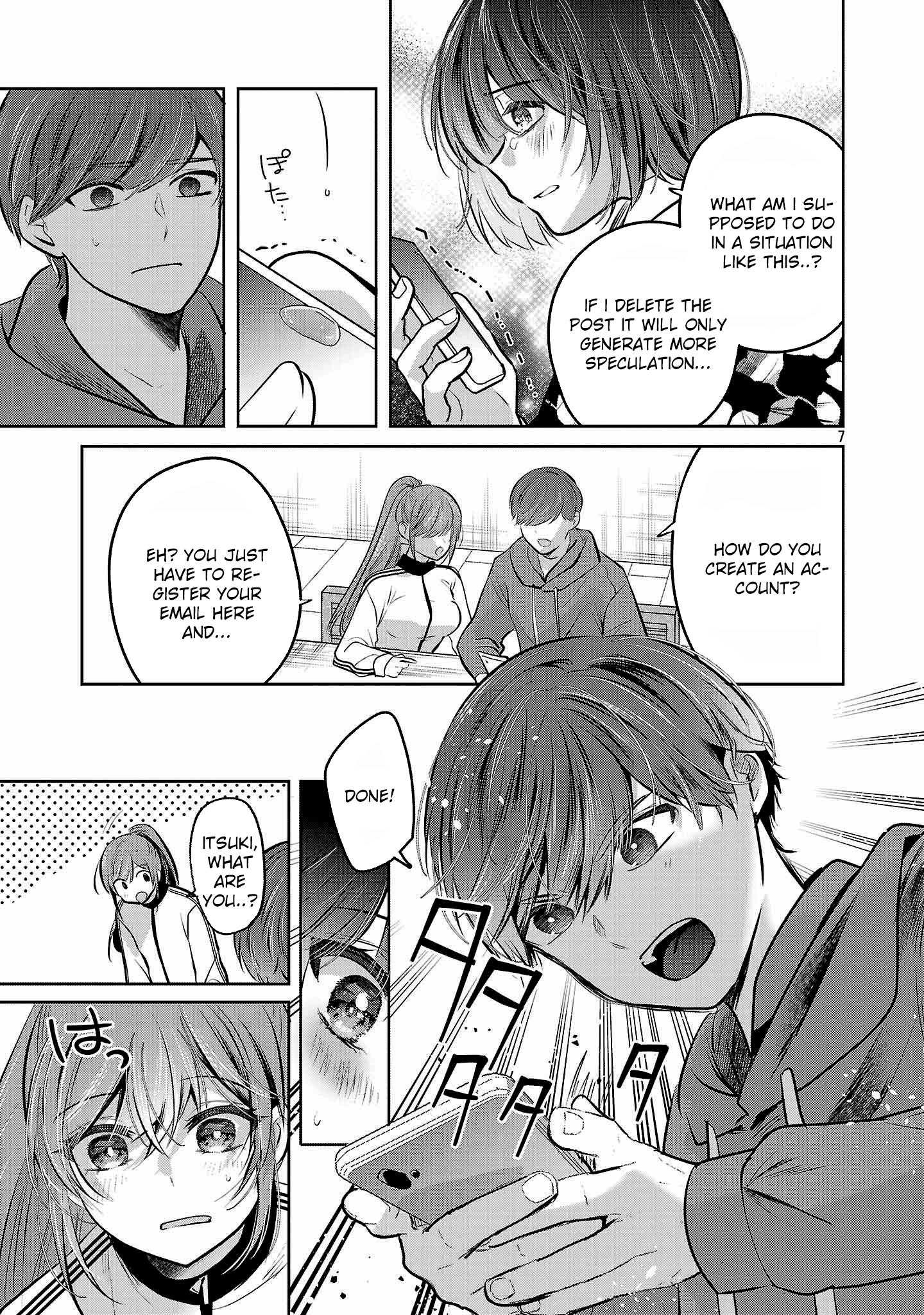 Kimi ni Koisuru Sanshimai Chapter 37 - page 8