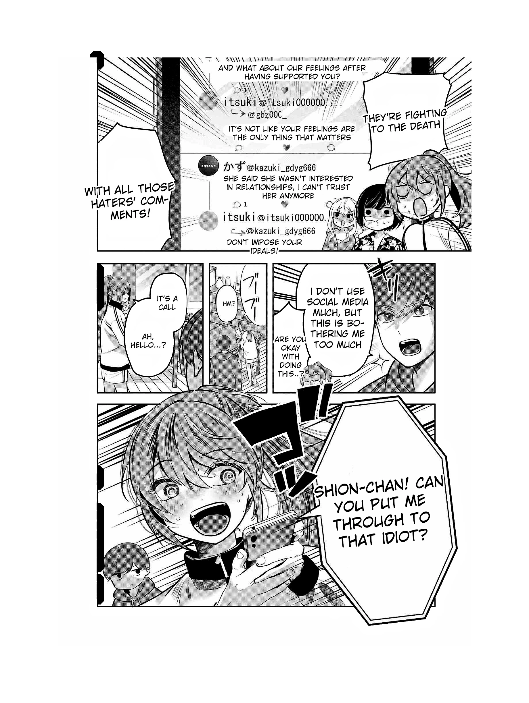 Kimi ni Koisuru Sanshimai Chapter 37 - page 9