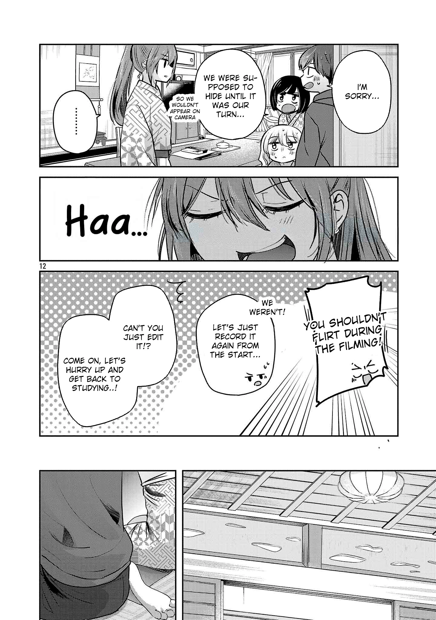 Kimi ni Koisuru Sanshimai Chapter 43 - page 14