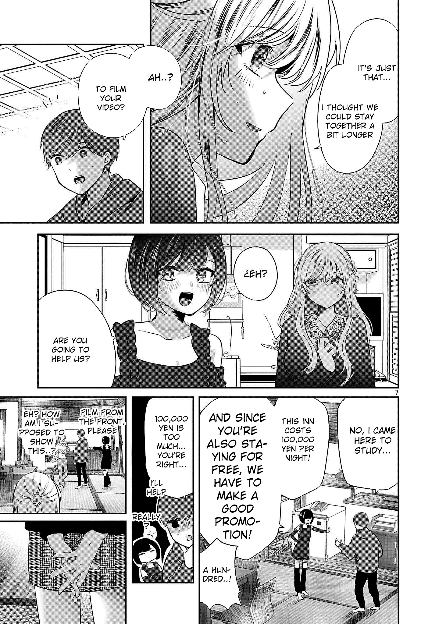 Kimi ni Koisuru Sanshimai Chapter 43 - page 9