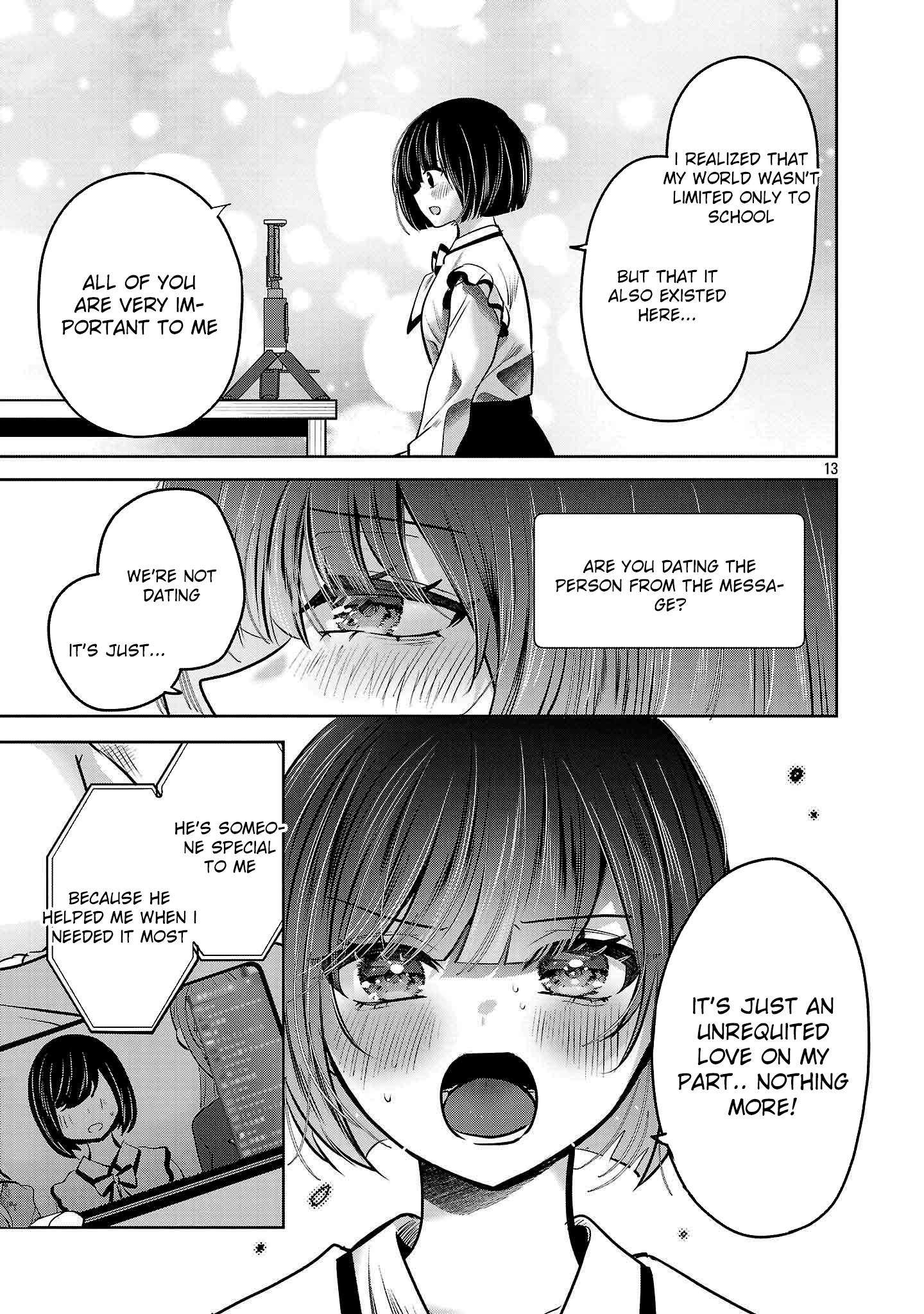 Kimi ni Koisuru Sanshimai Chapter 38 - page 14