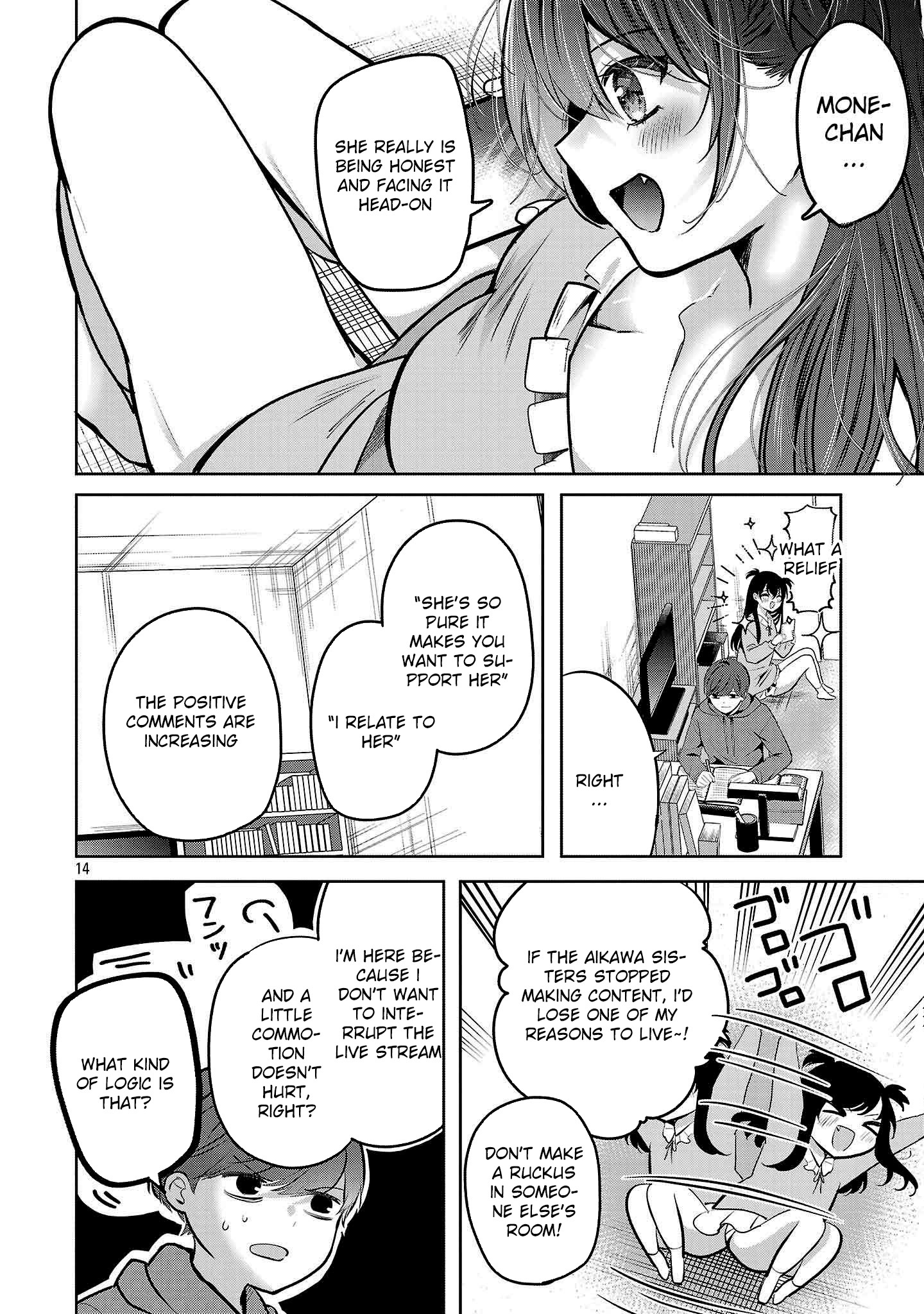Kimi ni Koisuru Sanshimai Chapter 38 - page 15