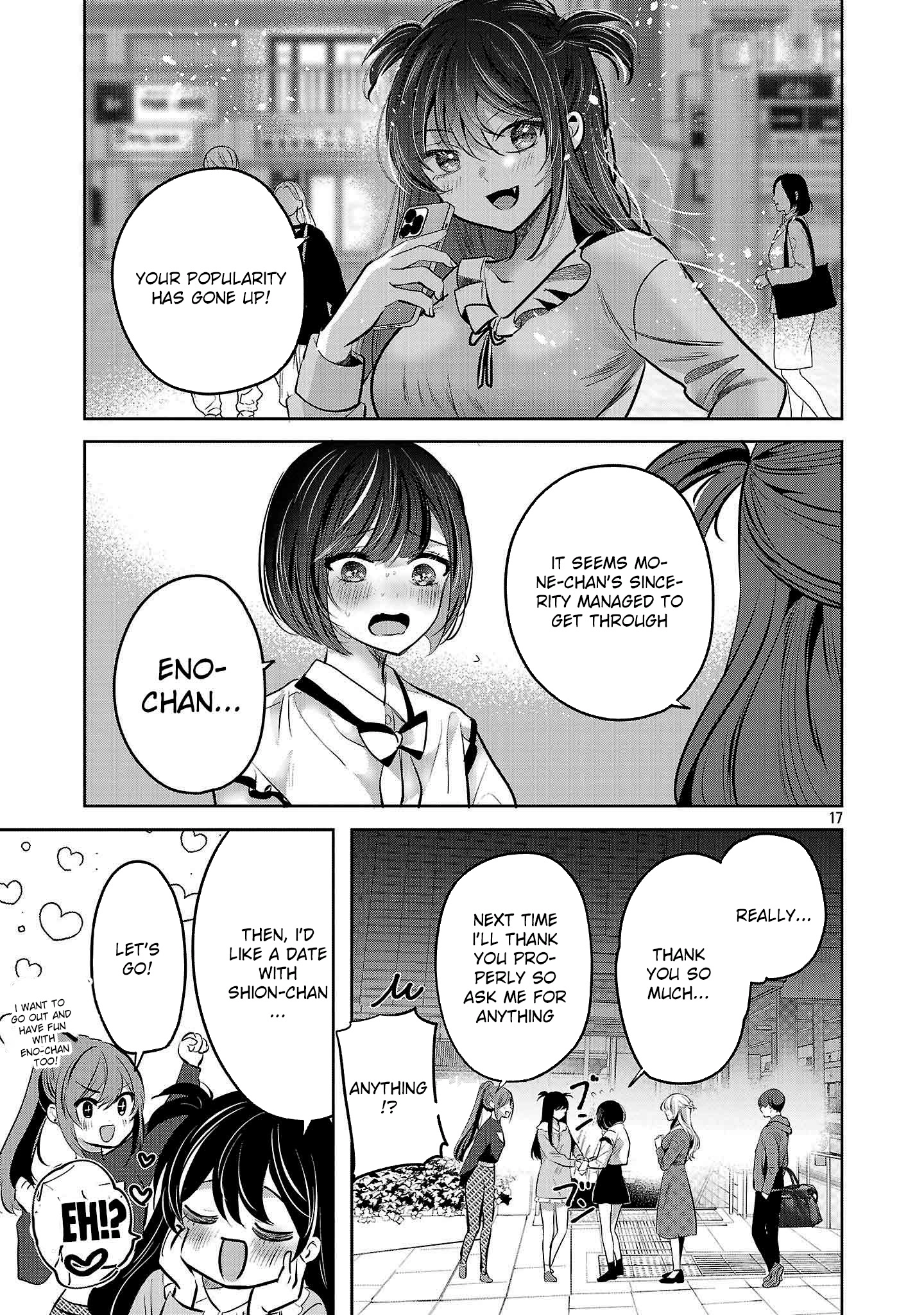 Kimi ni Koisuru Sanshimai Chapter 38 - page 18