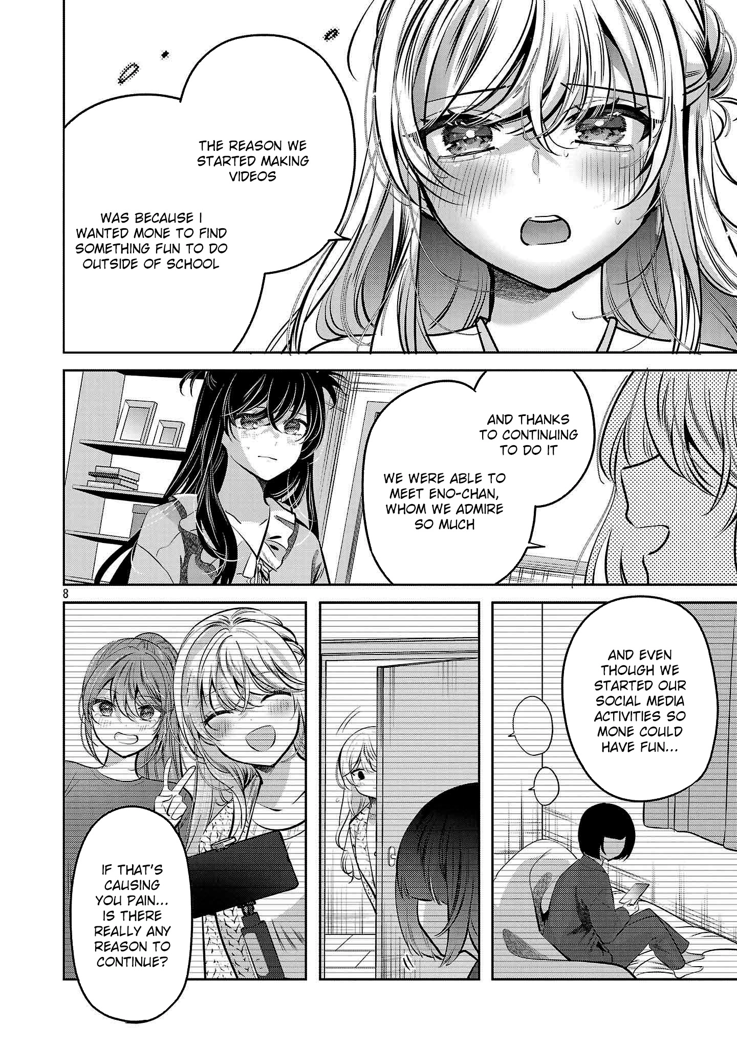 Kimi ni Koisuru Sanshimai Chapter 38 - page 9
