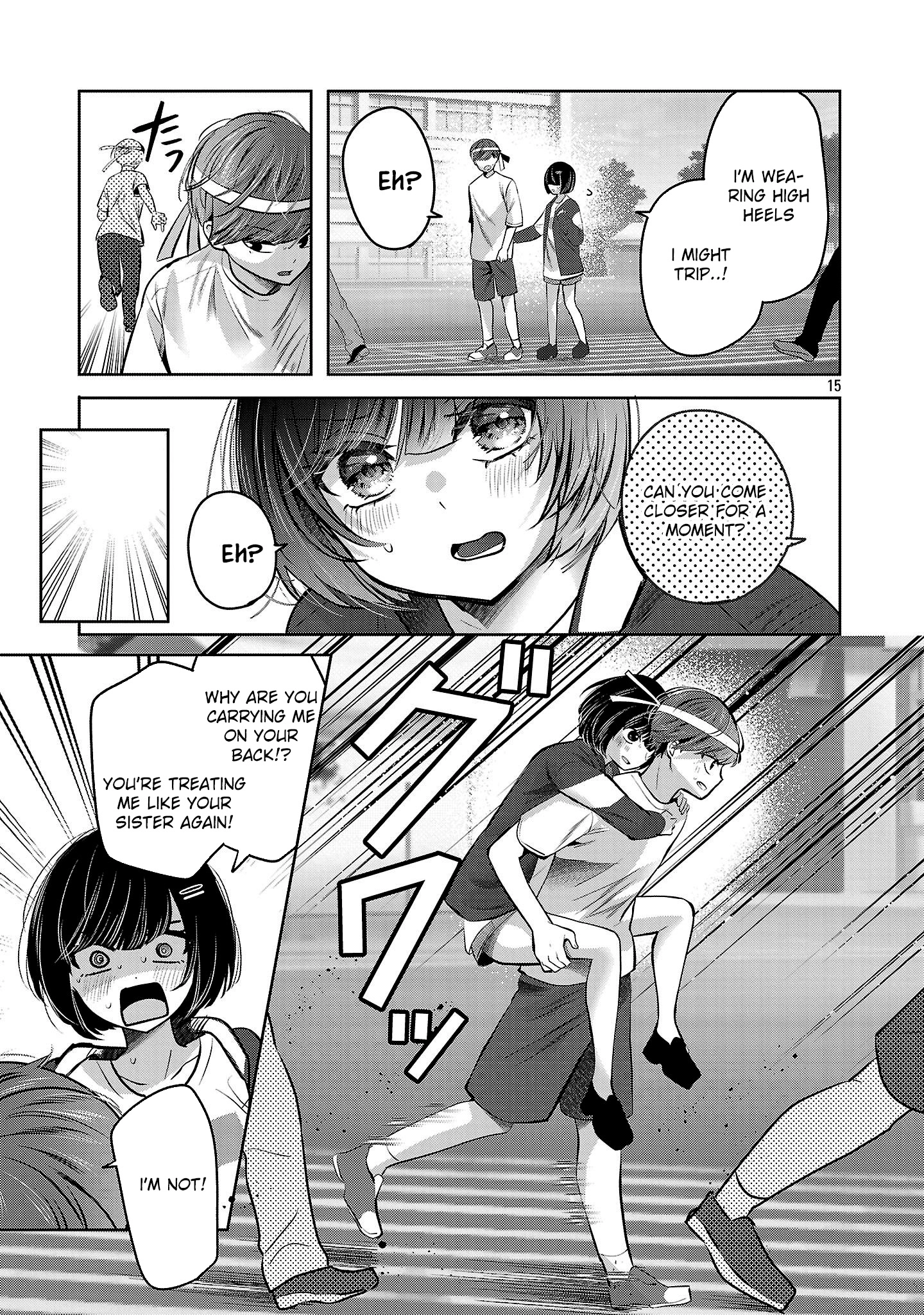 Kimi ni Koisuru Sanshimai Chapter 39 - page 15