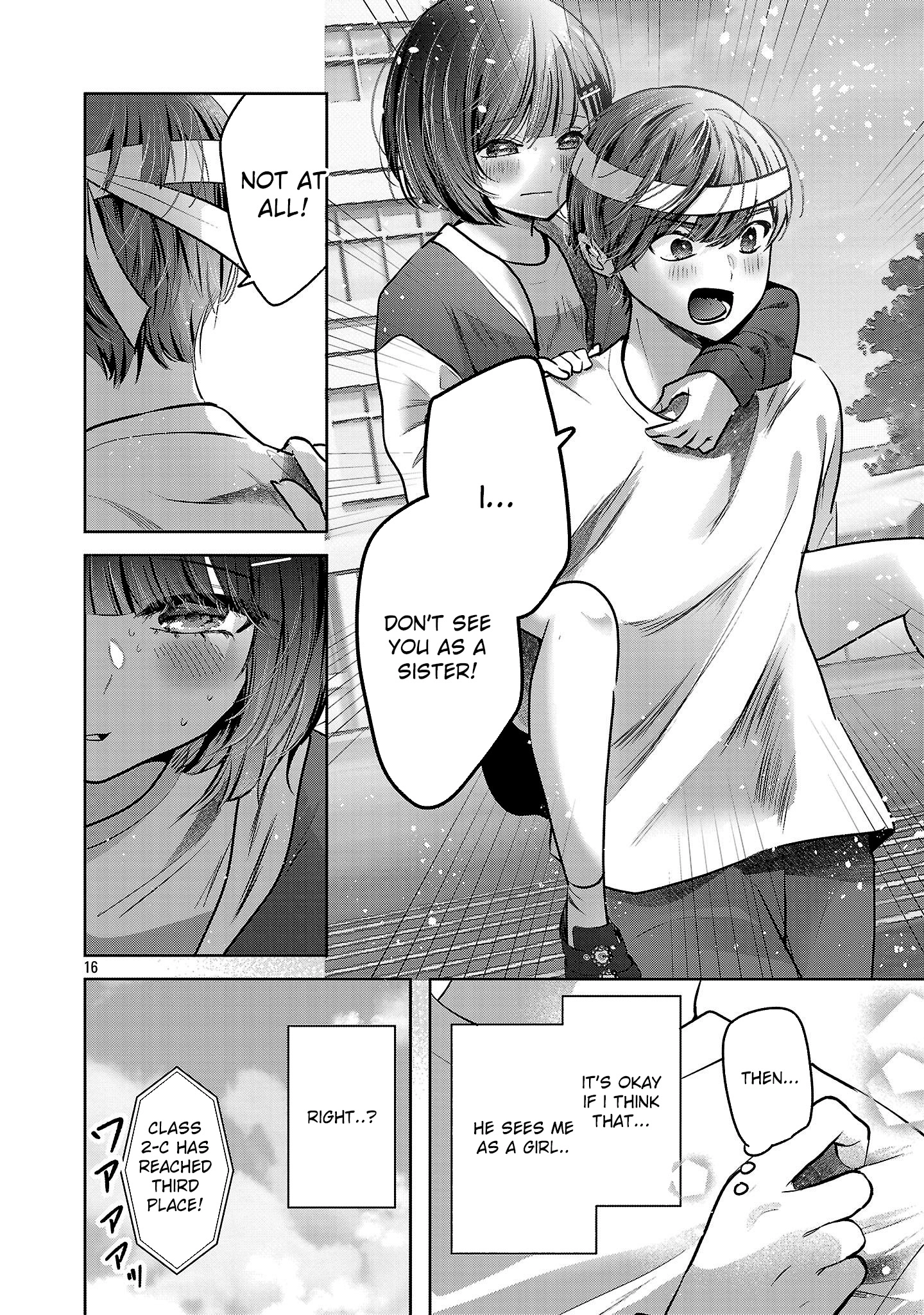 Kimi ni Koisuru Sanshimai Chapter 39 - page 16