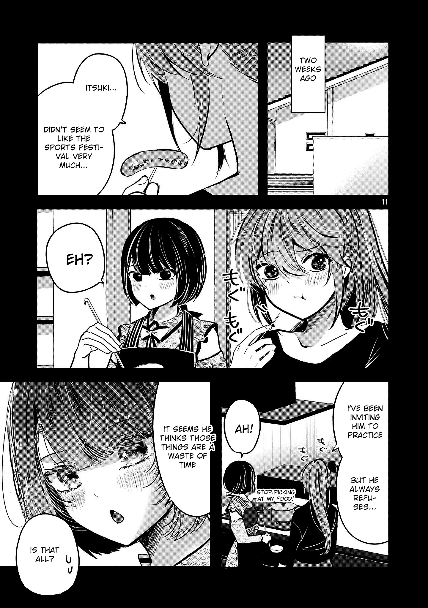 Kimi ni Koisuru Sanshimai Chapter 40 - page 12