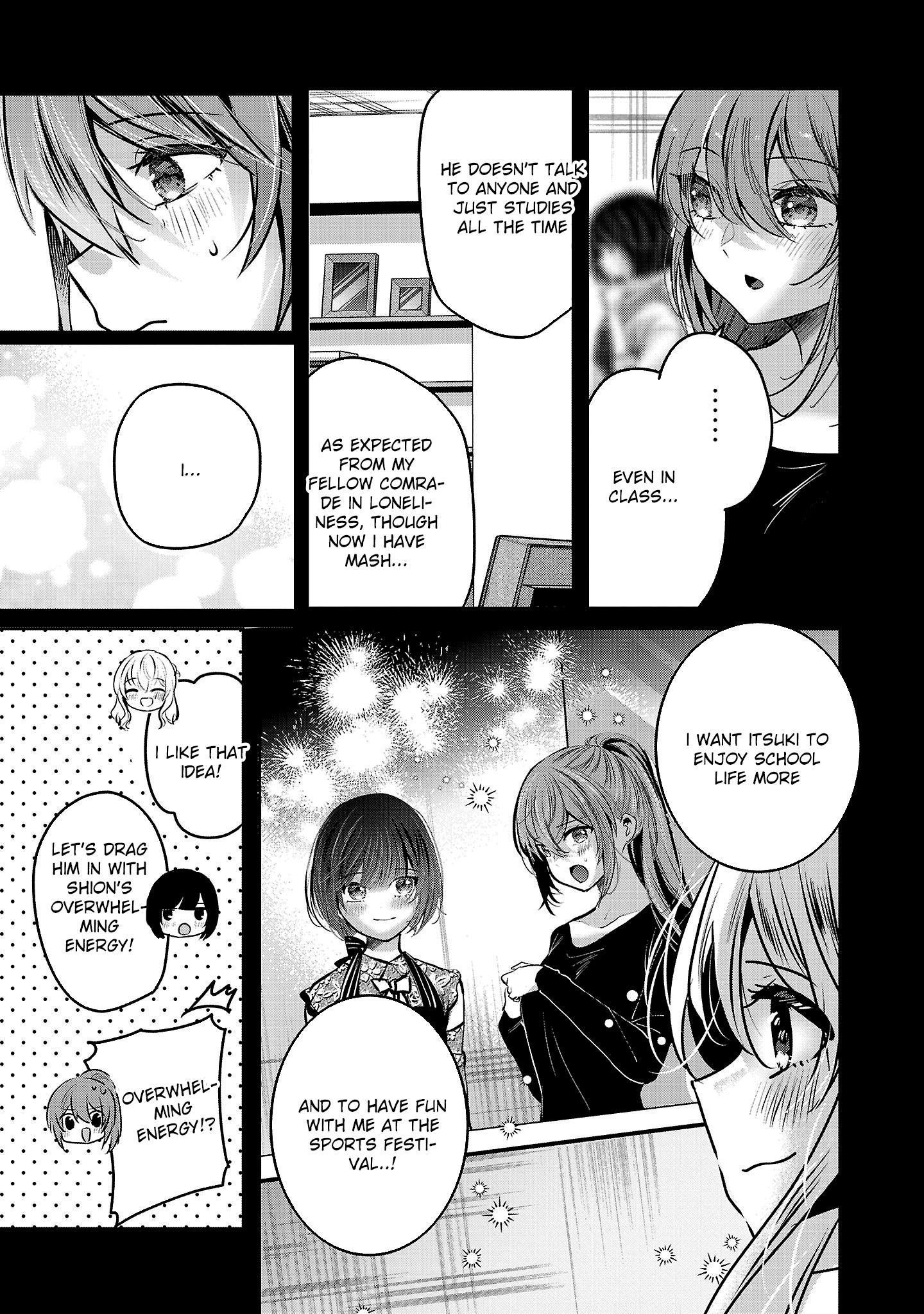 Kimi ni Koisuru Sanshimai Chapter 40 - page 14