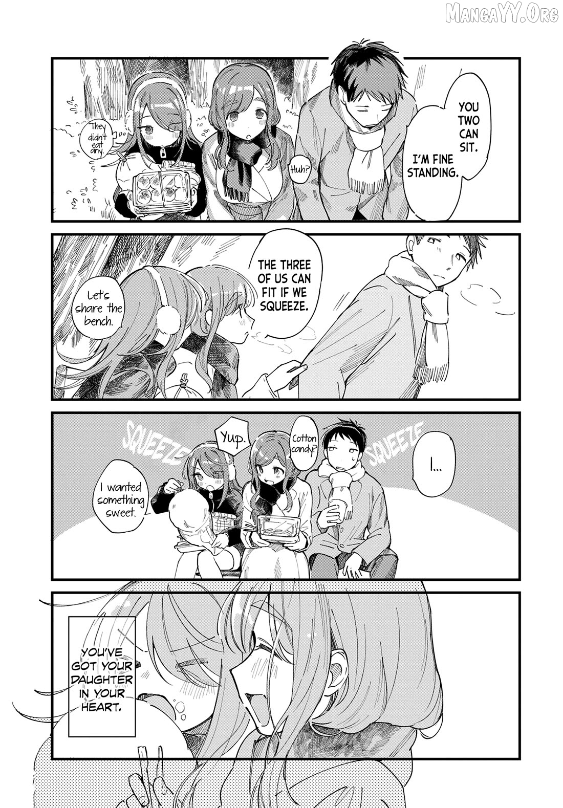 Harapeko Oyako to Motokare Yanushi Chapter 21 - page 12