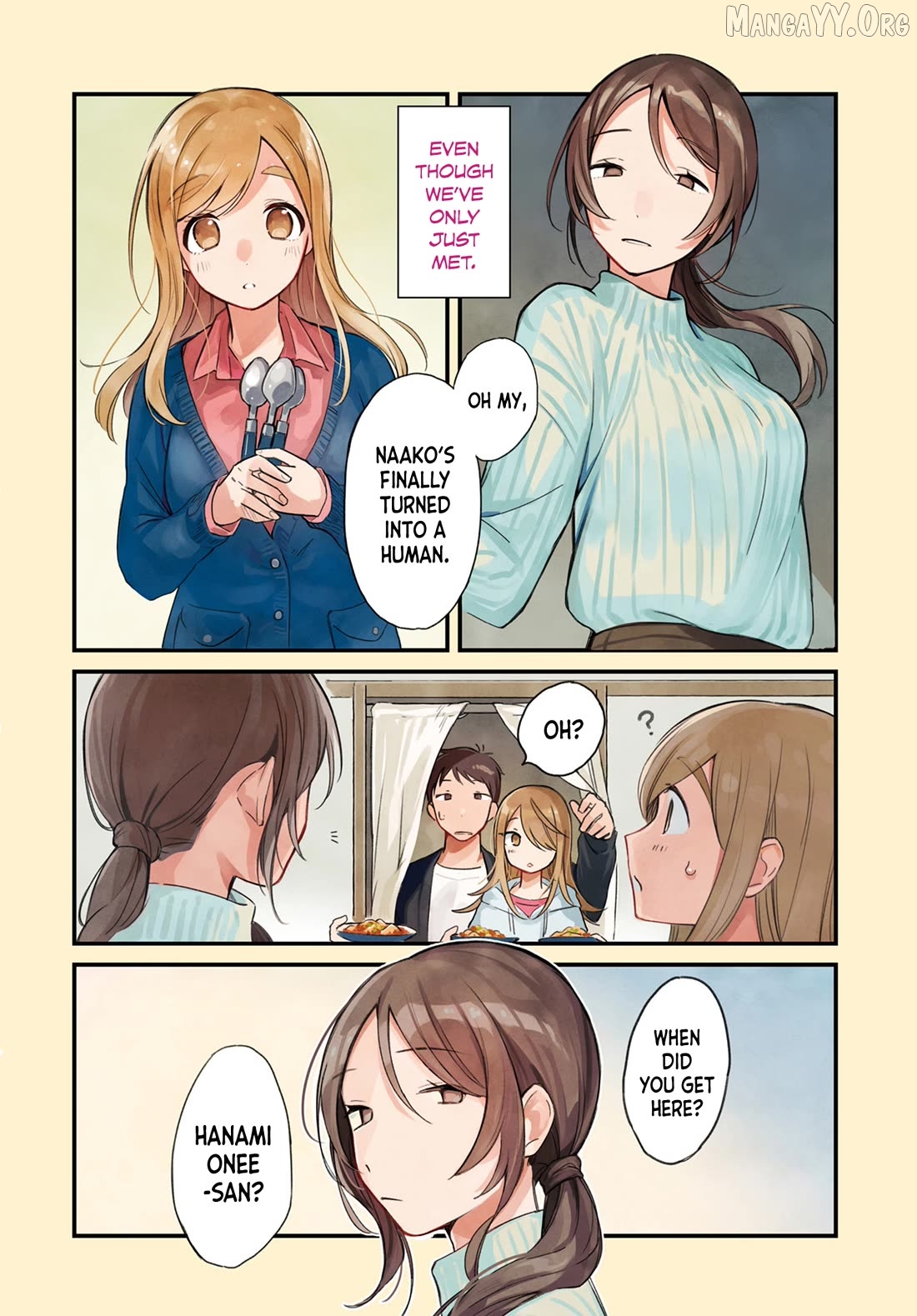Harapeko Oyako to Motokare Yanushi Chapter 22 - page 3