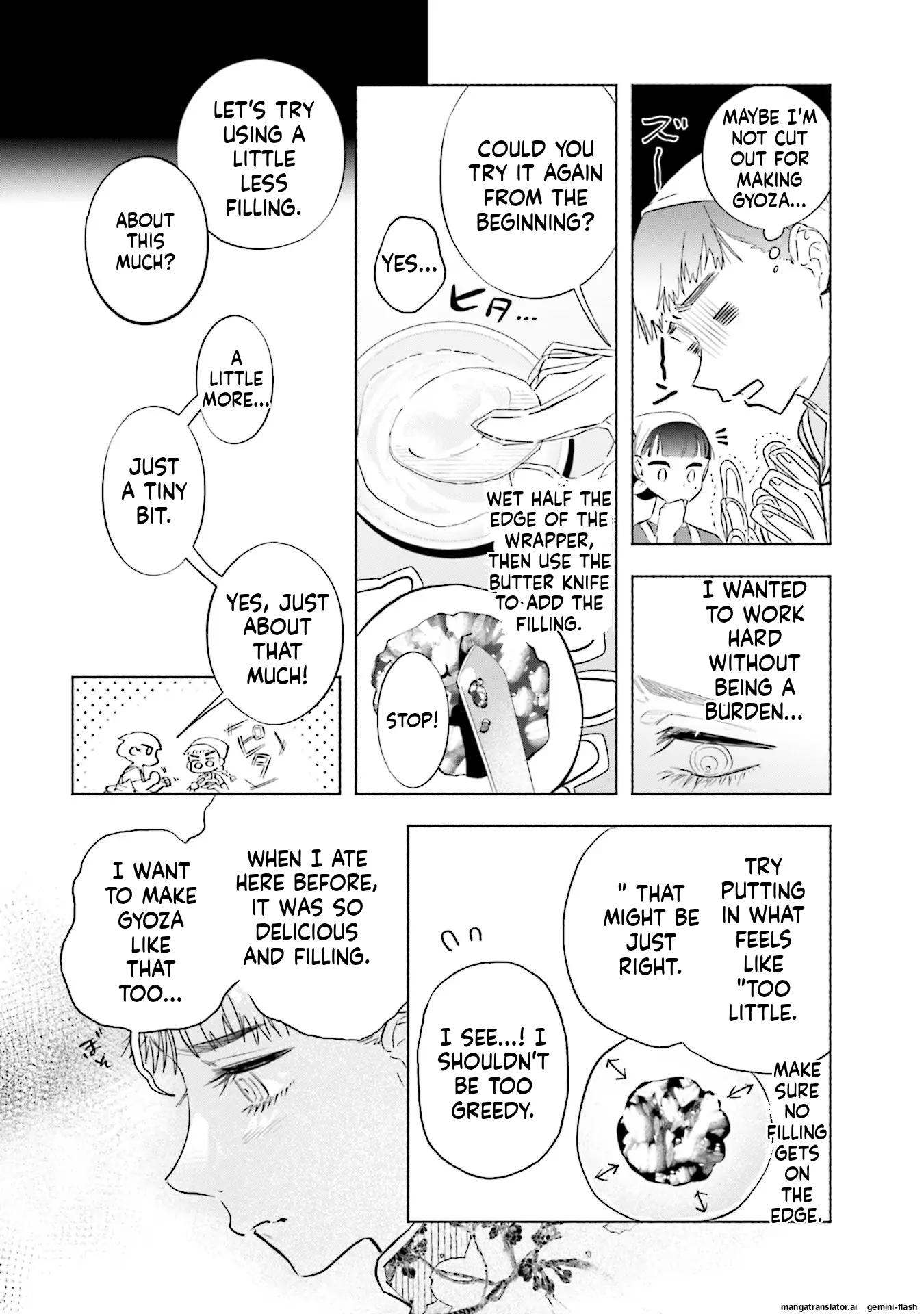 Yonagi-san no Yonayona Gyoza Chapter 7 - page 14