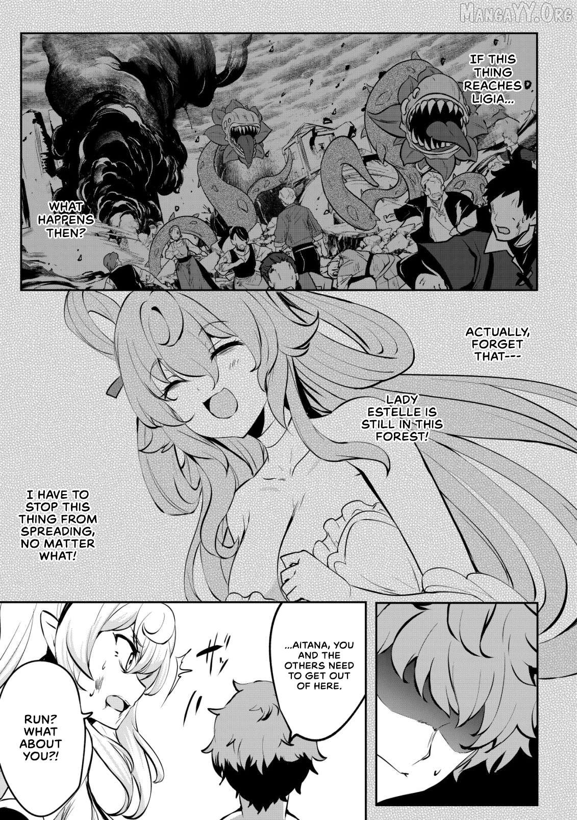 Dore dake Doryoku Shite mo Mannen Level 0 no Ore wa Tsuihou Sareta: Shin no Teki to Yobareta Shounen wa, Shachiku Megami to Deatte Saikyou no Chikara wo Te ni Ireru Chapter 13 - page 14