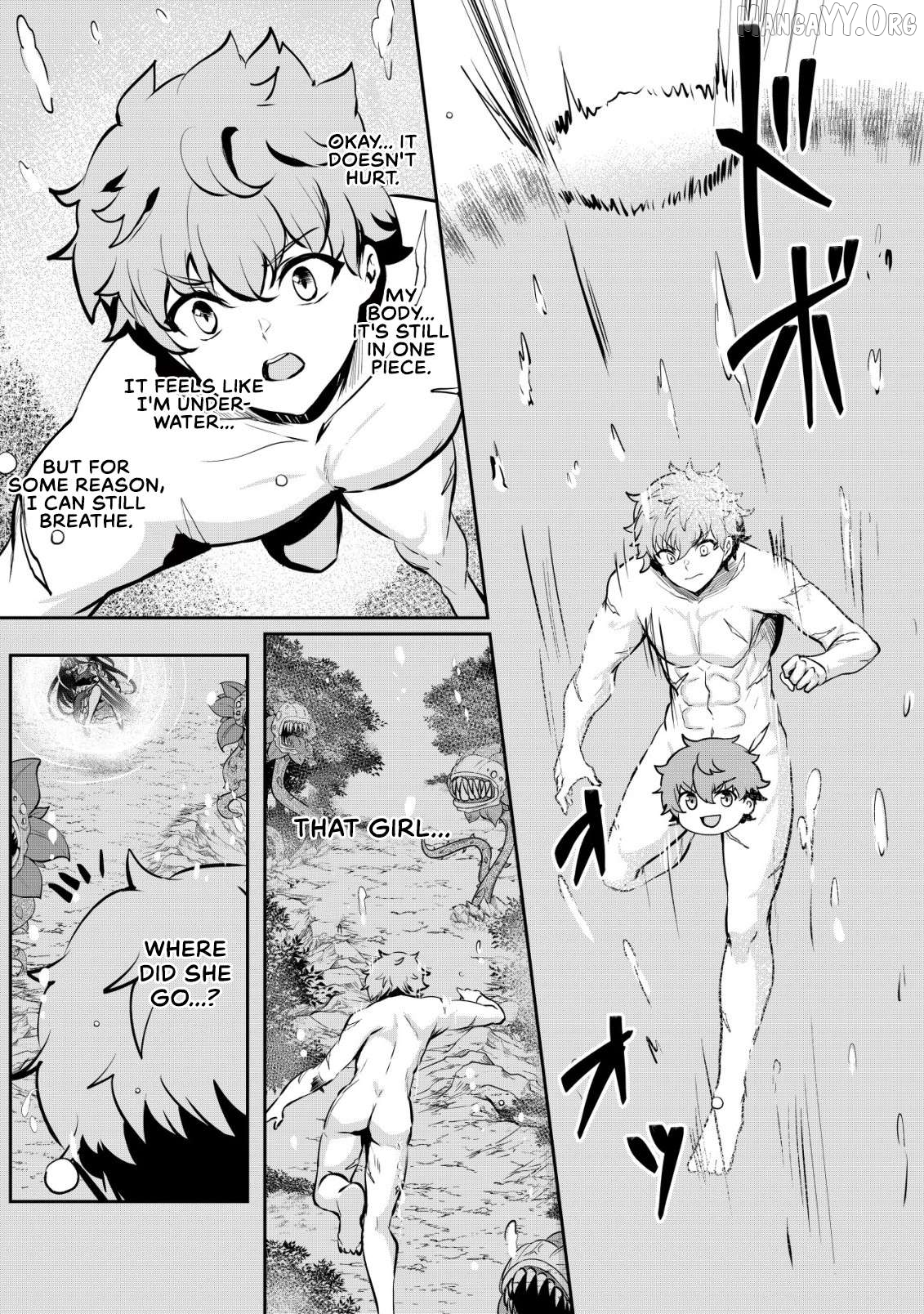 Dore dake Doryoku Shite mo Mannen Level 0 no Ore wa Tsuihou Sareta: Shin no Teki to Yobareta Shounen wa, Shachiku Megami to Deatte Saikyou no Chikara wo Te ni Ireru Chapter 13 - page 16
