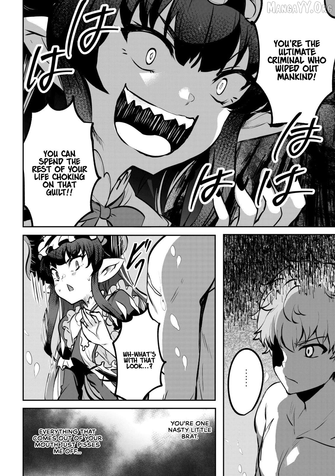Dore dake Doryoku Shite mo Mannen Level 0 no Ore wa Tsuihou Sareta: Shin no Teki to Yobareta Shounen wa, Shachiku Megami to Deatte Saikyou no Chikara wo Te ni Ireru Chapter 13 - page 19