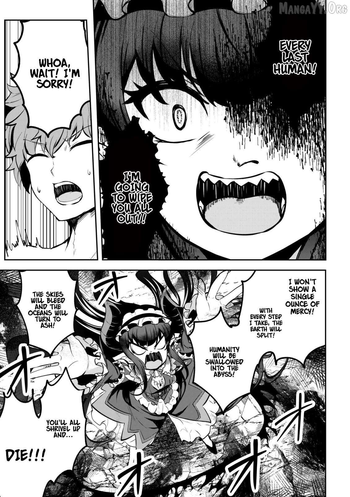 Dore dake Doryoku Shite mo Mannen Level 0 no Ore wa Tsuihou Sareta: Shin no Teki to Yobareta Shounen wa, Shachiku Megami to Deatte Saikyou no Chikara wo Te ni Ireru Chapter 13 - page 9