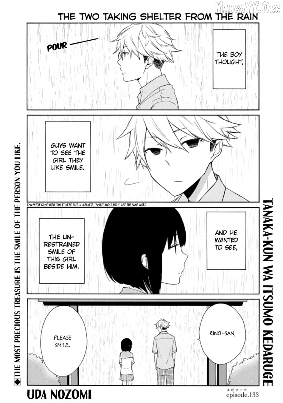 Tanaka-kun is Always Listless Chapter 133 - page 1