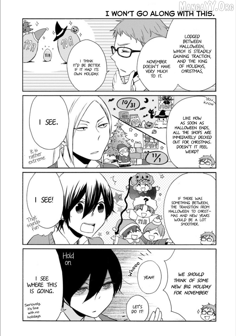 Tanaka-kun is Always Listless Chapter 124 - page 3