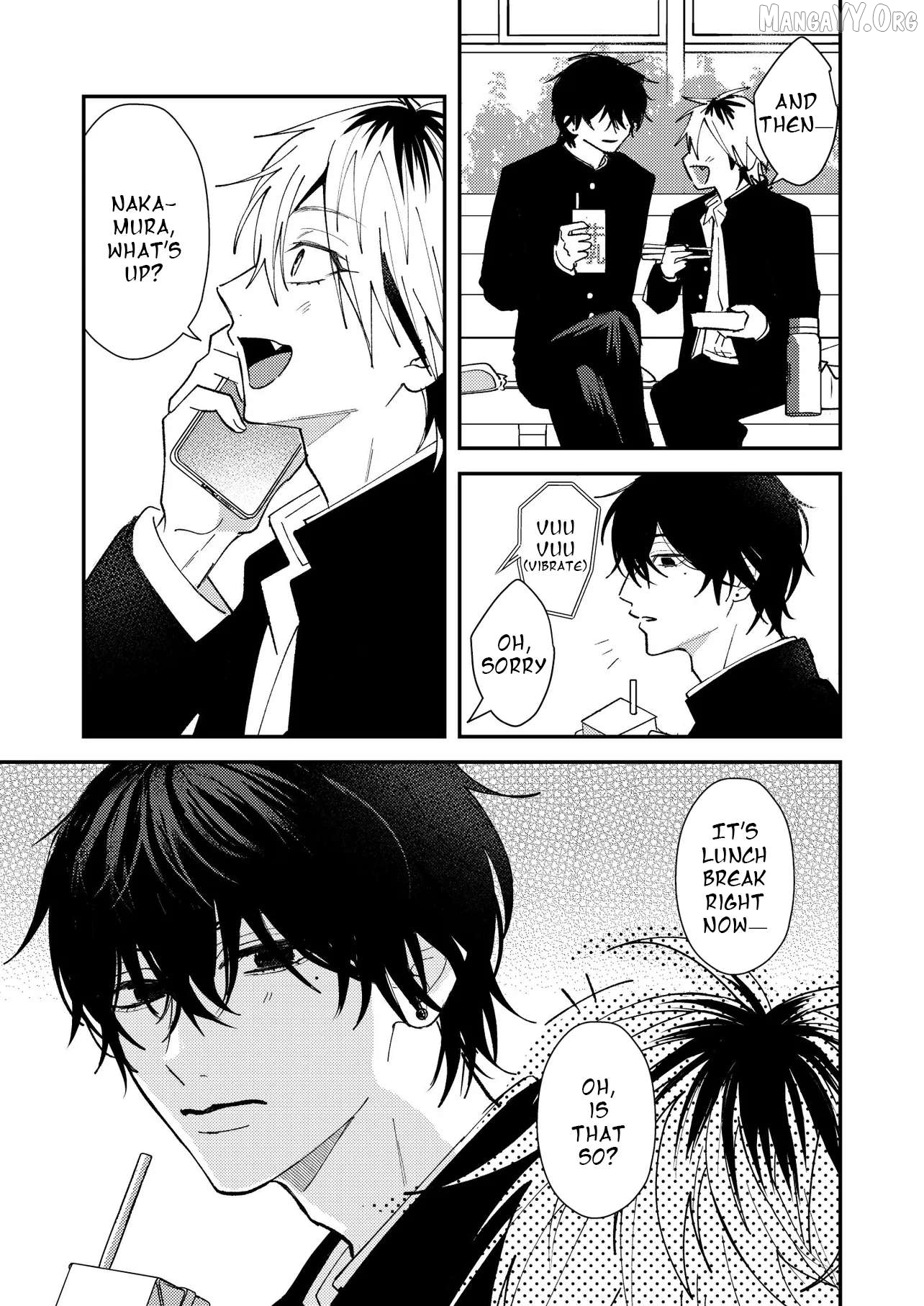Dameo No Shiina-Senpai To Yabao No Sasaki-Kun Chapter 57 - page 1