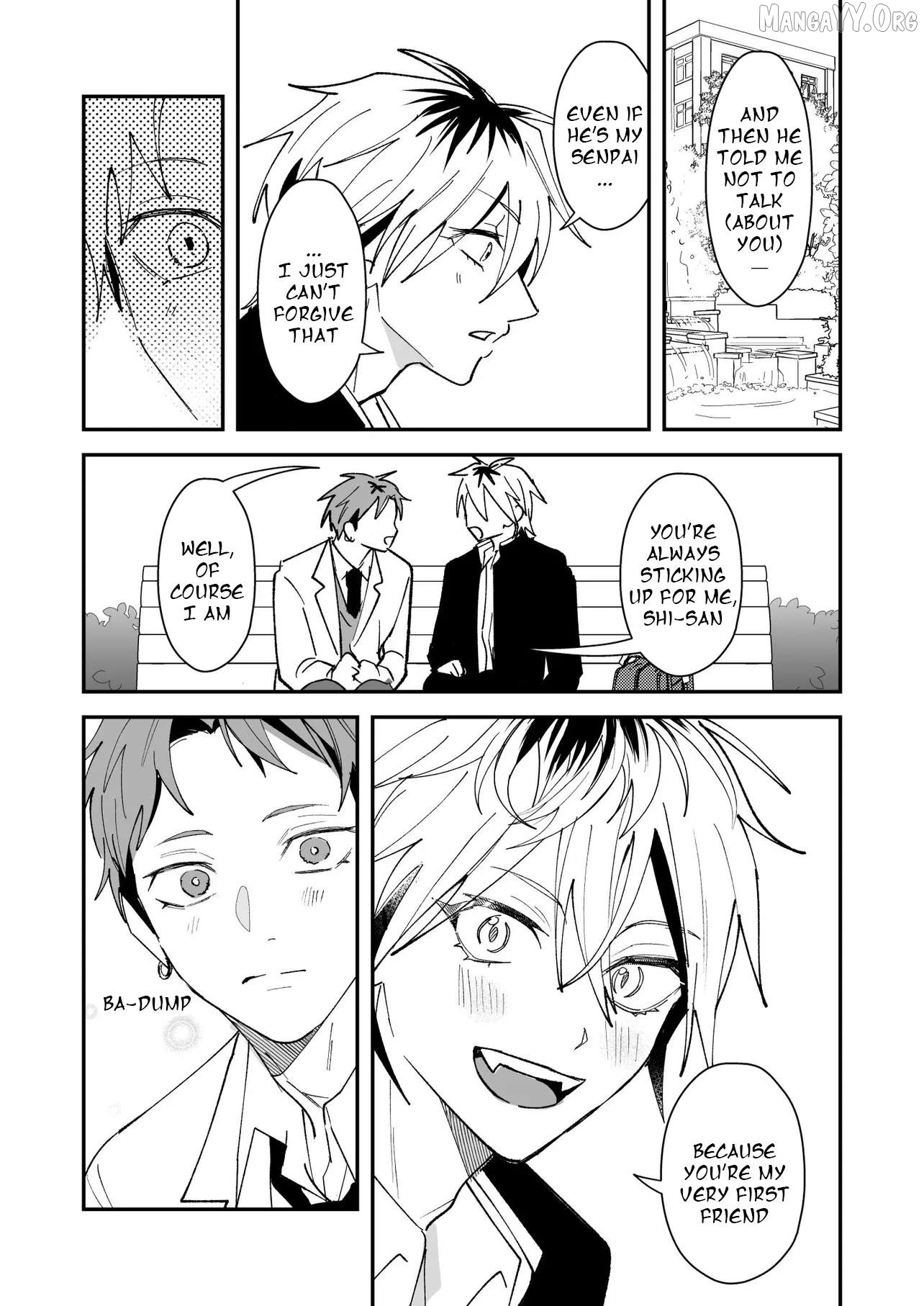 Dameo No Shiina-Senpai To Yabao No Sasaki-Kun Chapter 58 - page 3