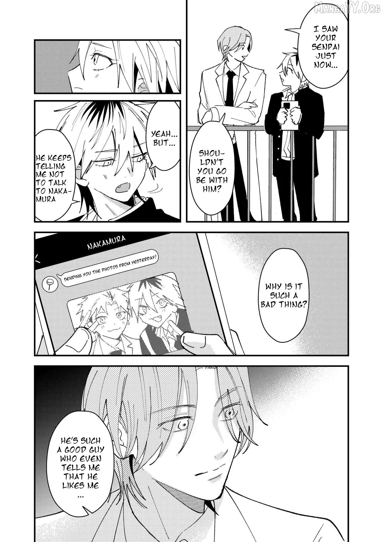 Dameo No Shiina-Senpai To Yabao No Sasaki-Kun Chapter 59 - page 3
