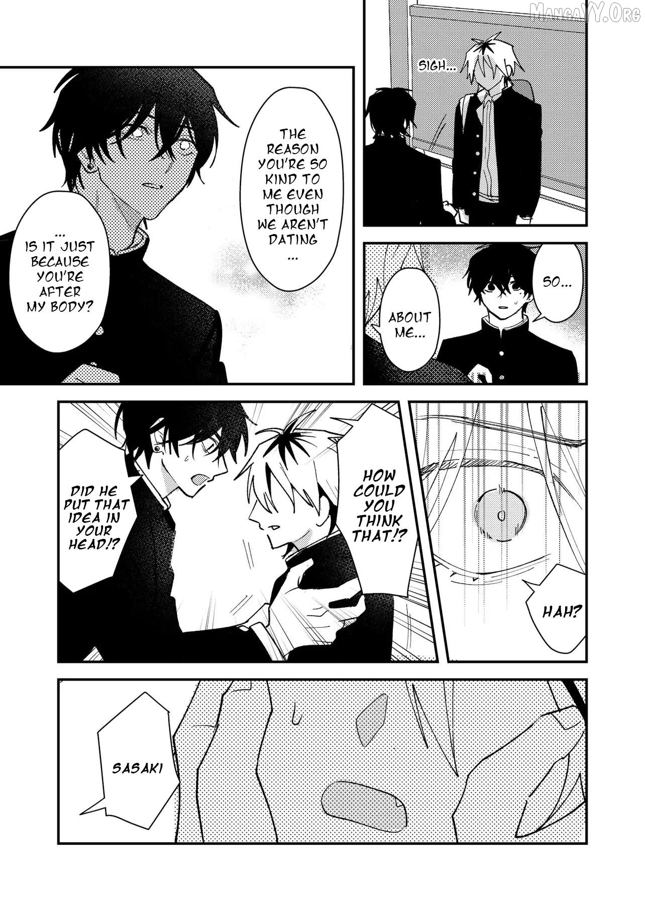 Dameo No Shiina-Senpai To Yabao No Sasaki-Kun Chapter 60 - page 3
