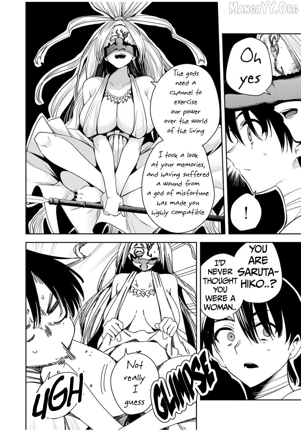 Sakigake no Hana Miko Chapter 38 - page 2