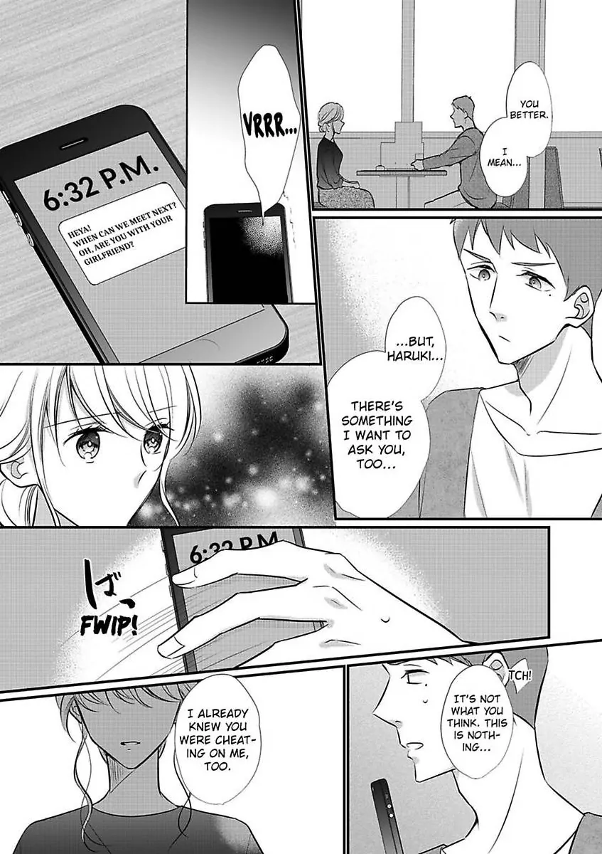 Aikawarazu Eroikarada Kentaiki Rokunemme Motokare Saikai Chapter 6 - page 14